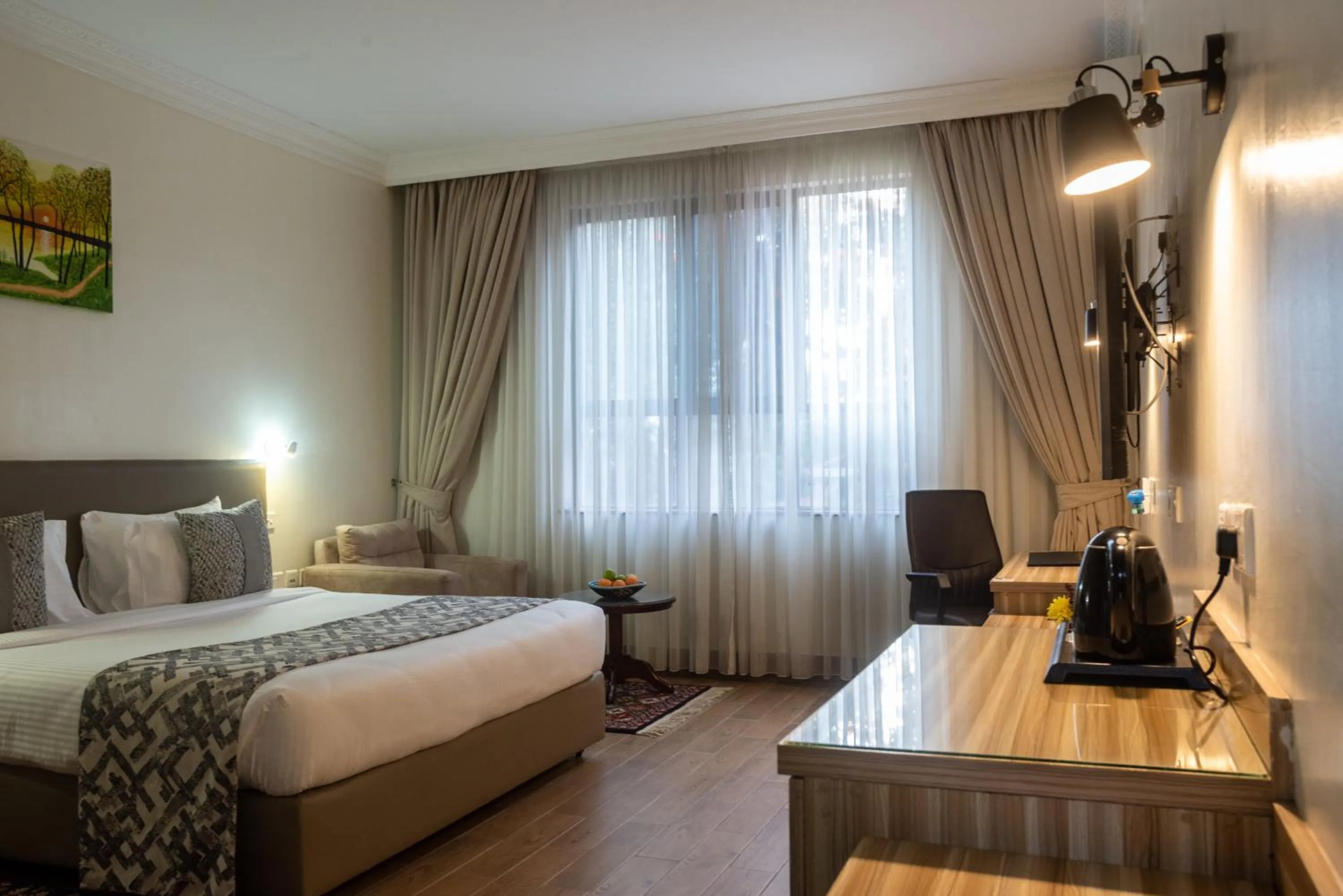 Photo of the whole room, Bed in Sportsview Hotel Kasarani