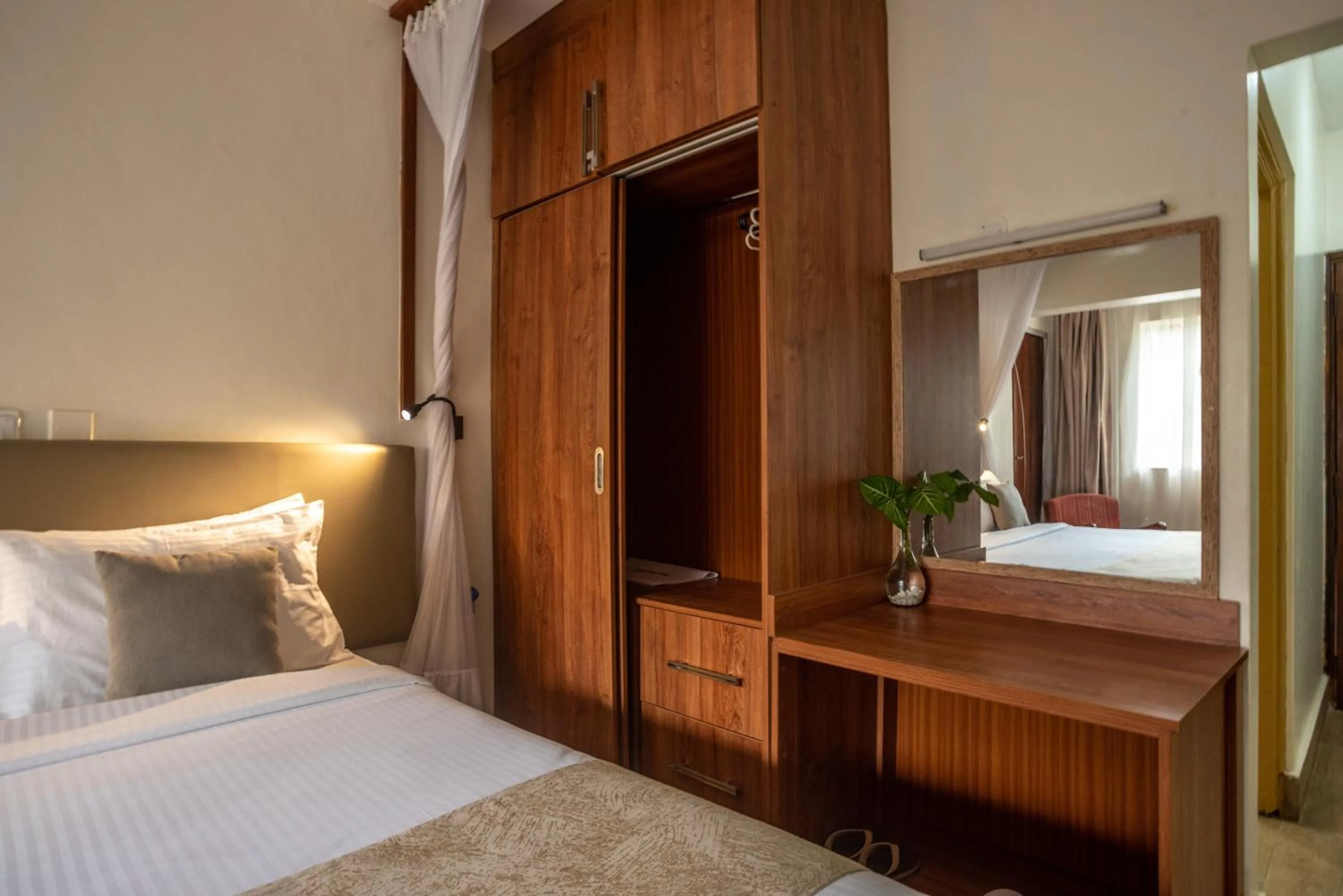 Photo of the whole room, Bed in Sportsview Hotel Kasarani