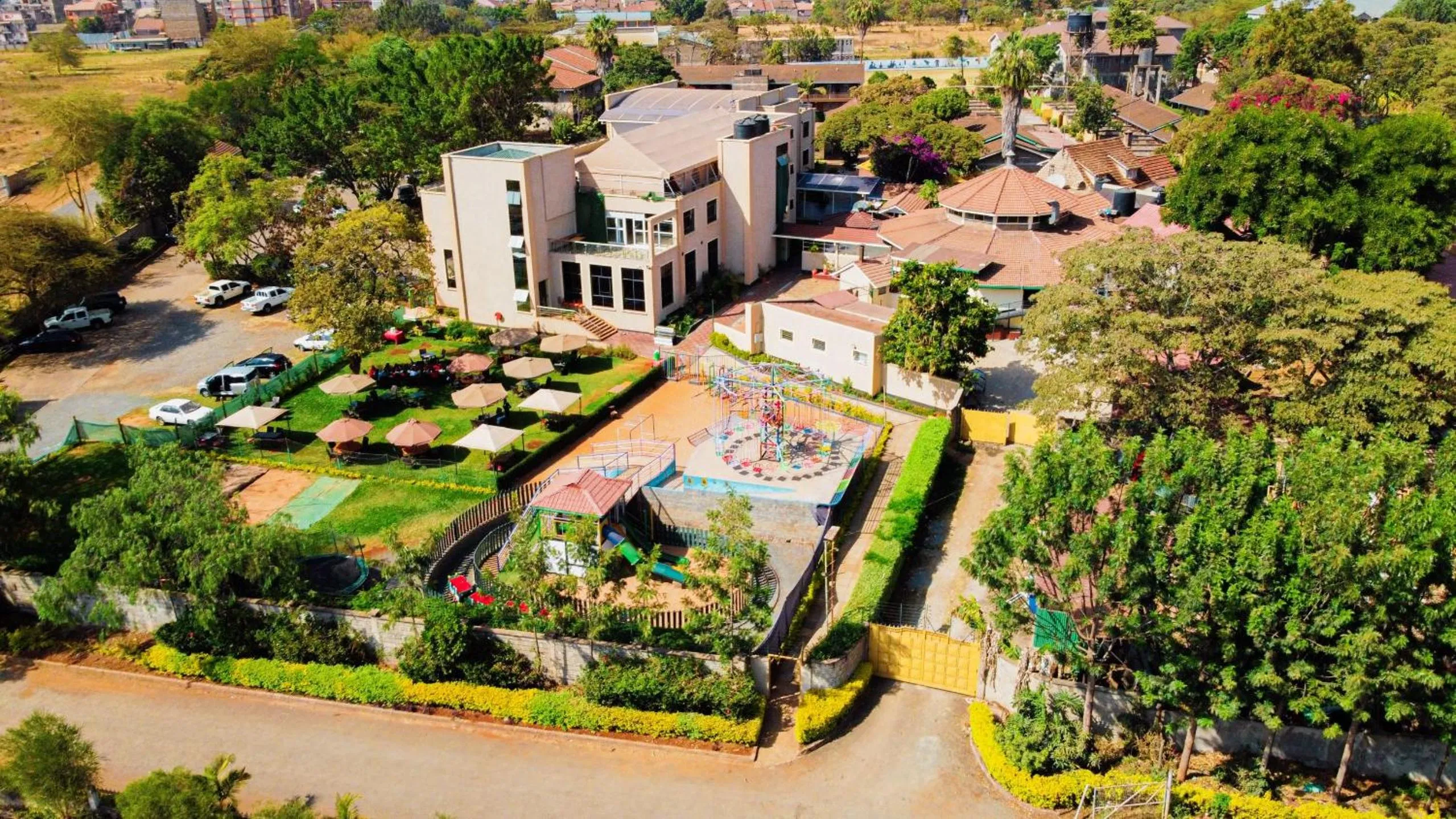 Property building in Sportsview Hotel Kasarani