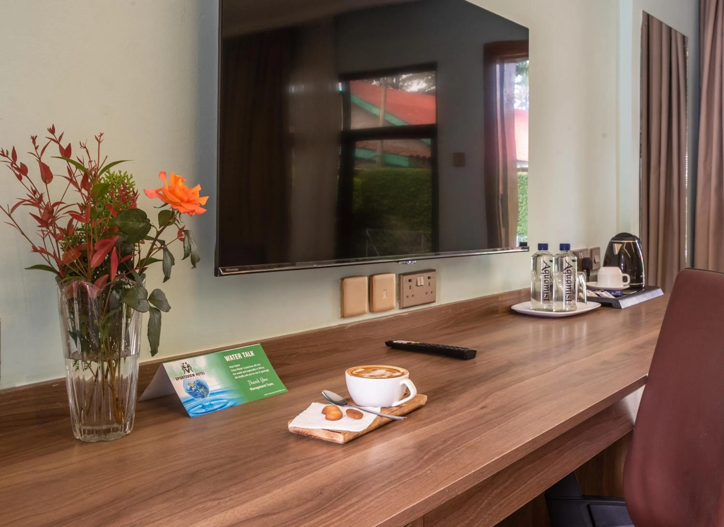 TV and multimedia in Sportsview Hotel Kasarani