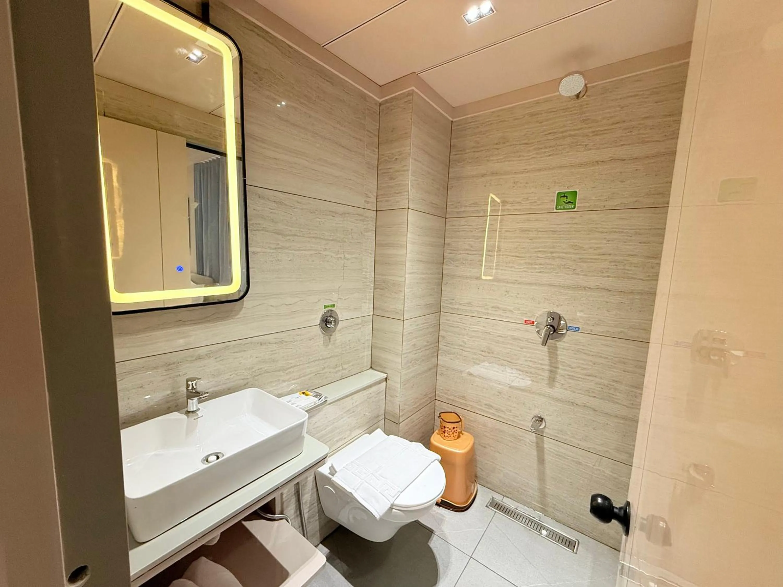 Shower in Hotel Fun Regency Motera Ahmadabad