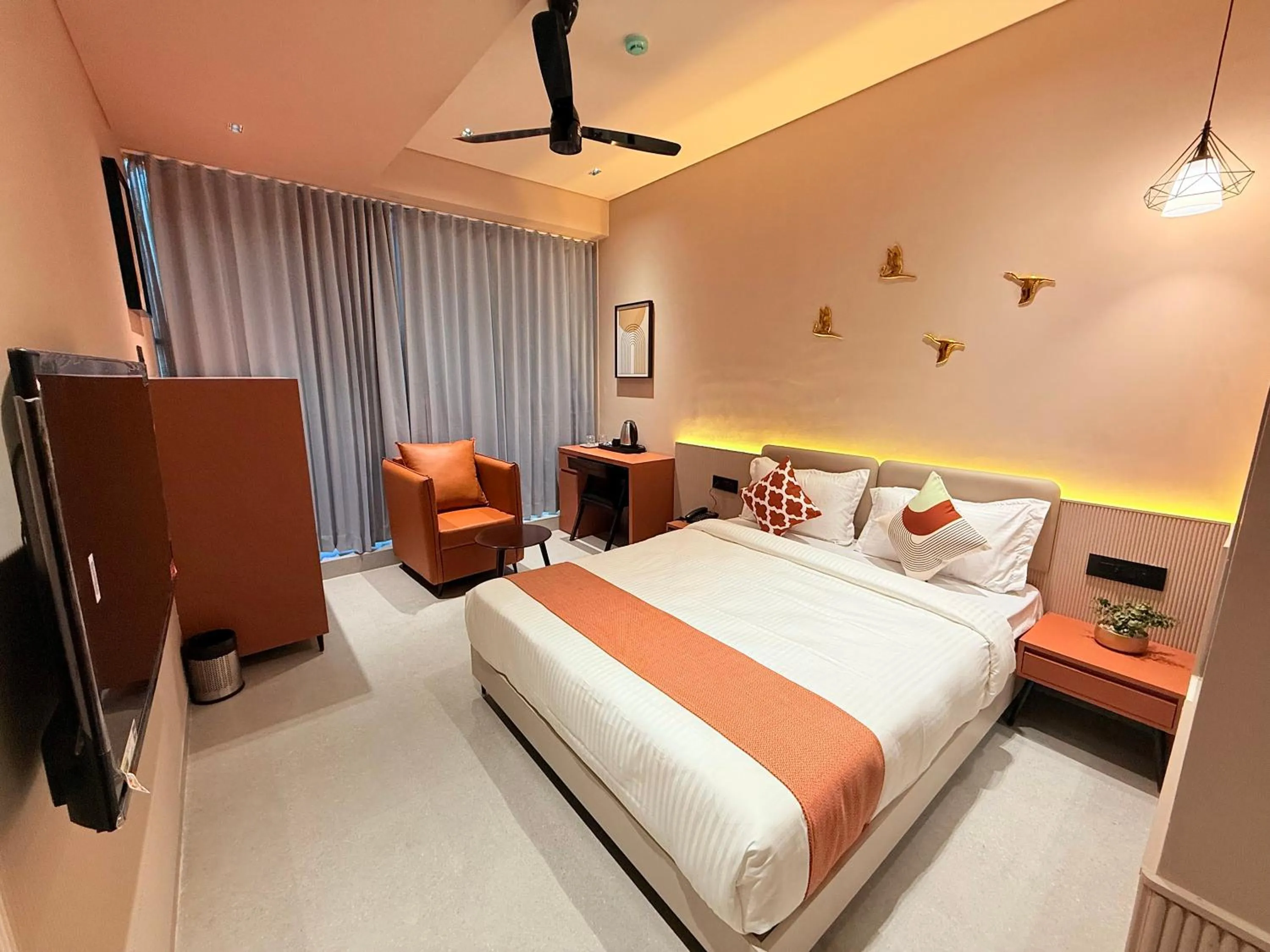 TV and multimedia in Hotel Fun Regency Motera Ahmadabad