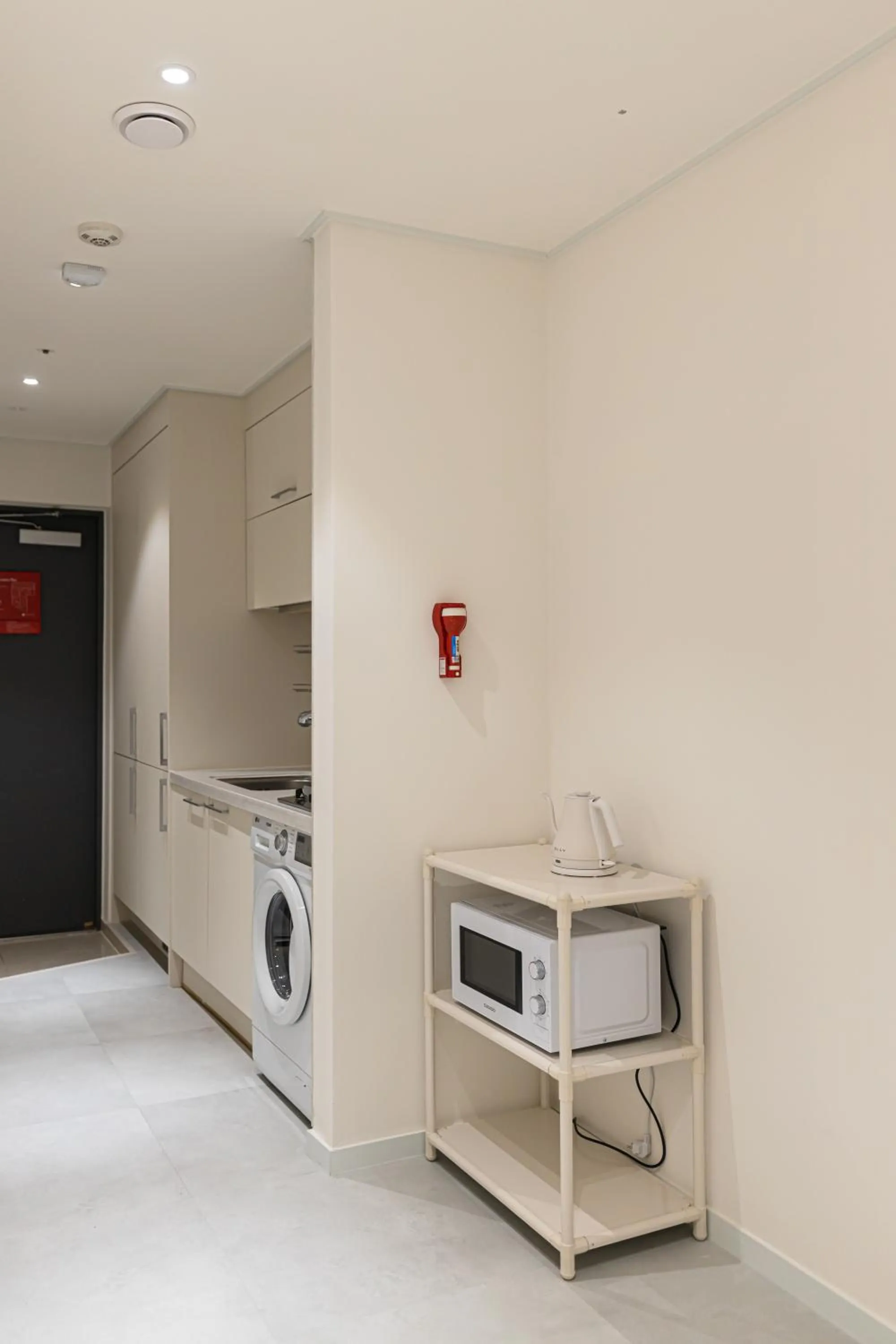 Kitchen or kitchenette in Hotel Modak Namdaemun