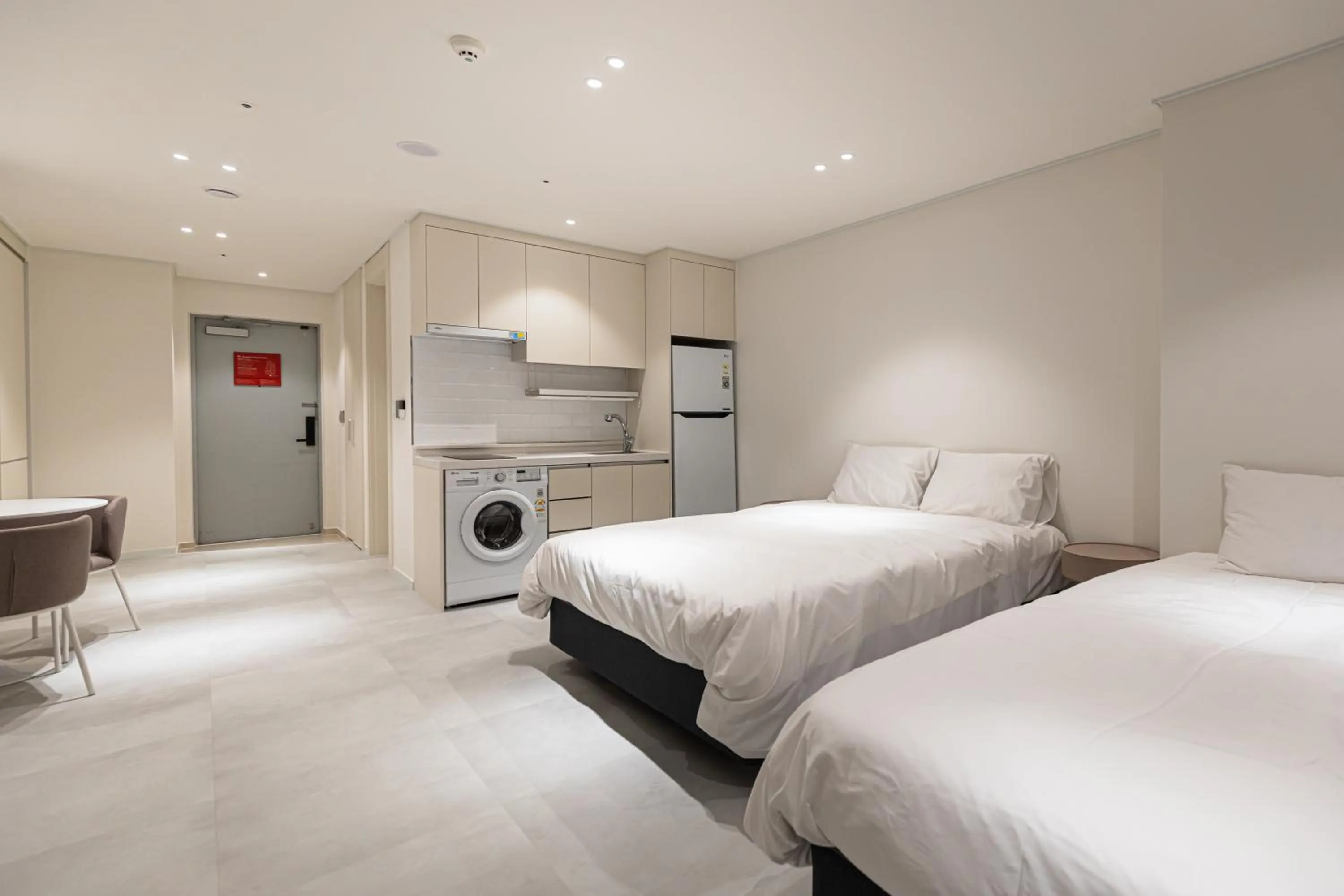 Bed in Hotel Modak Namdaemun