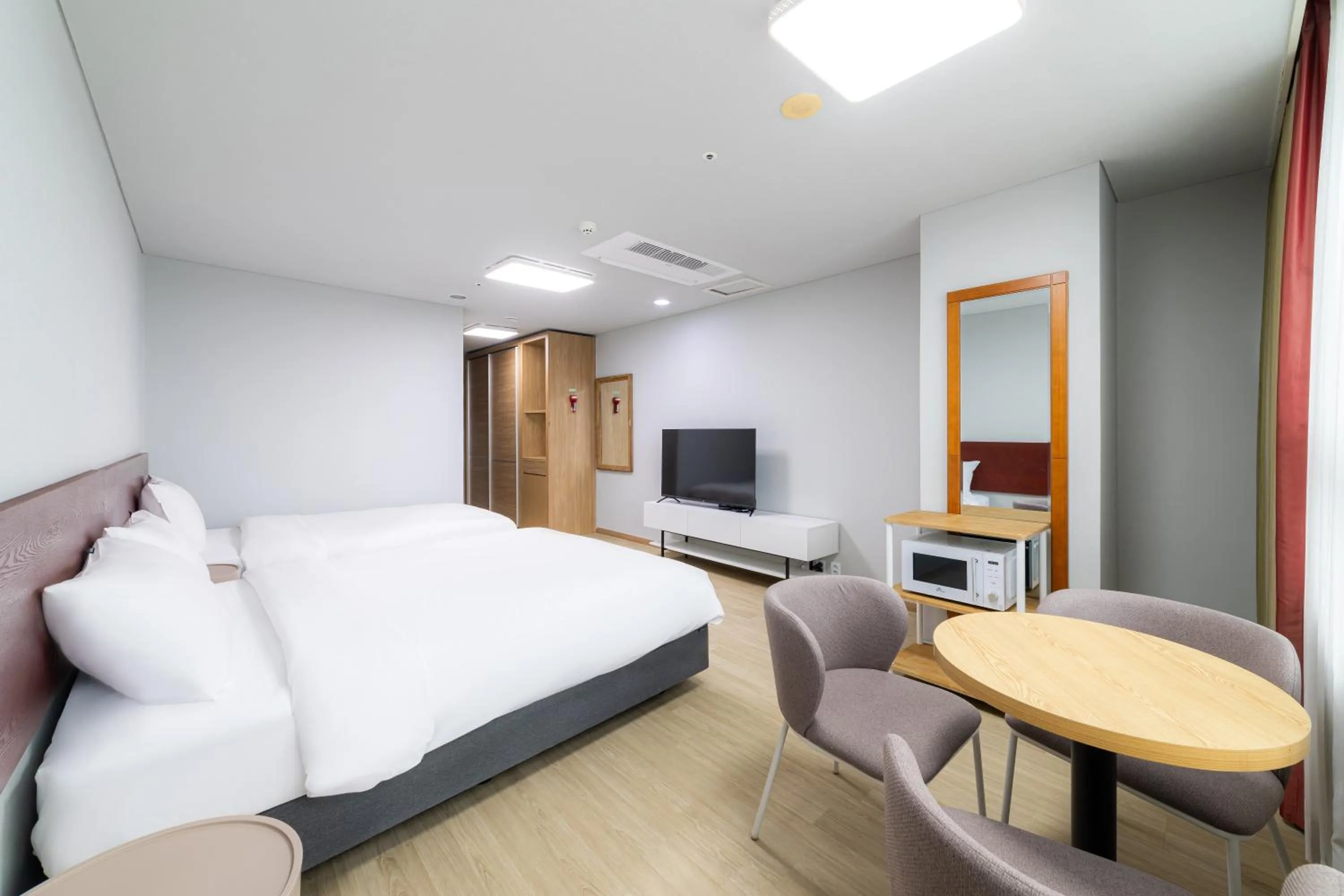 Bed in Hotel Modak Namdaemun