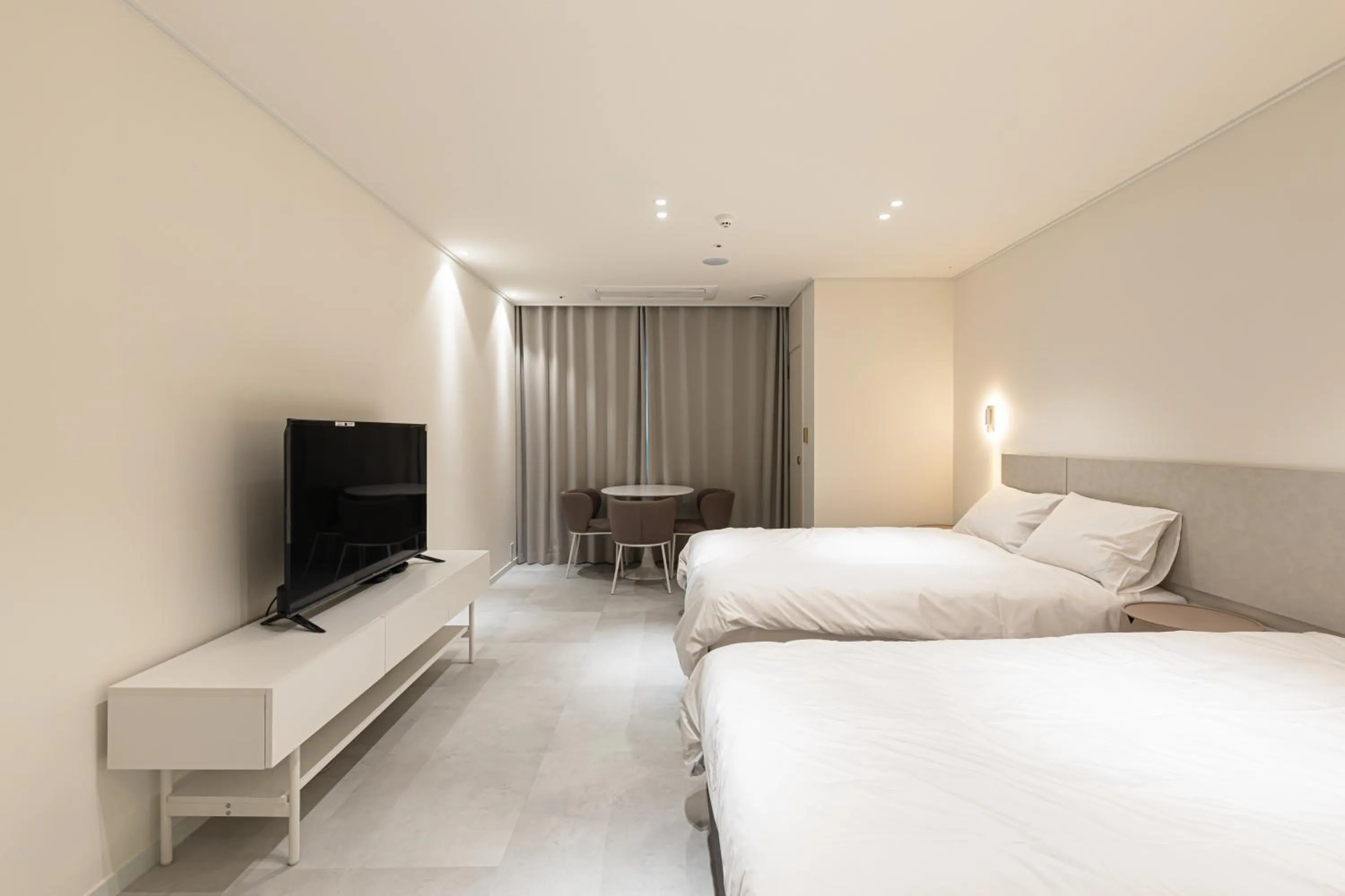 Bed in Hotel Modak Namdaemun