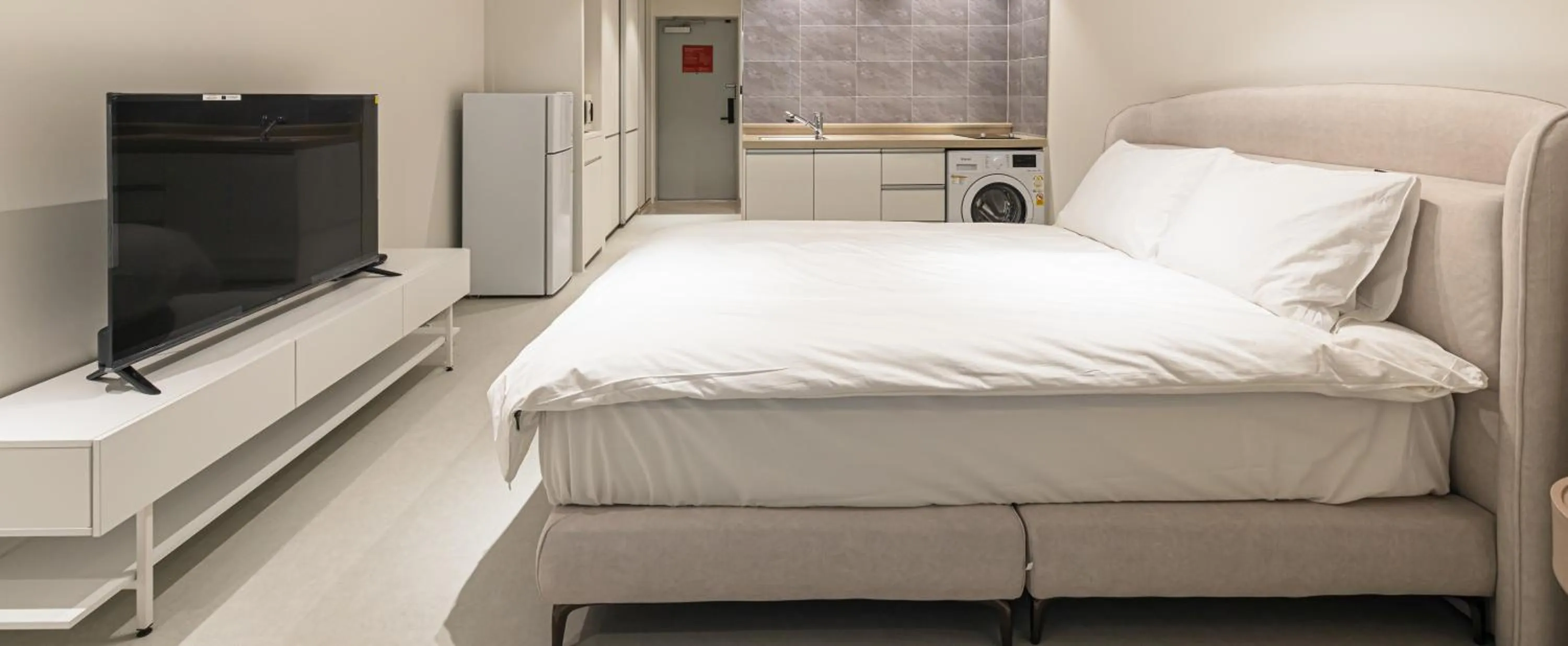 Bed in Hotel Modak Namdaemun