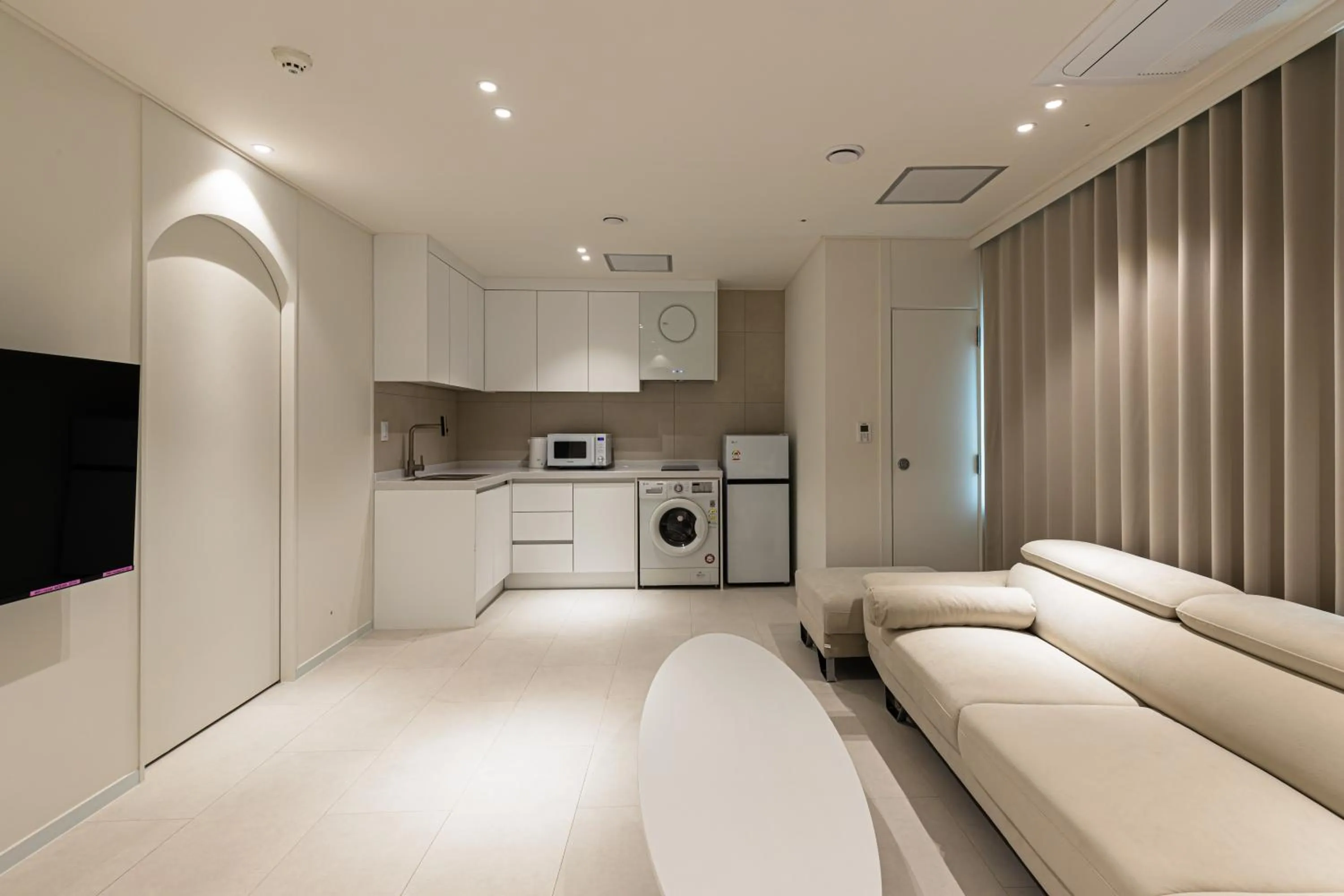 Kitchen or kitchenette in Hotel Modak Namdaemun