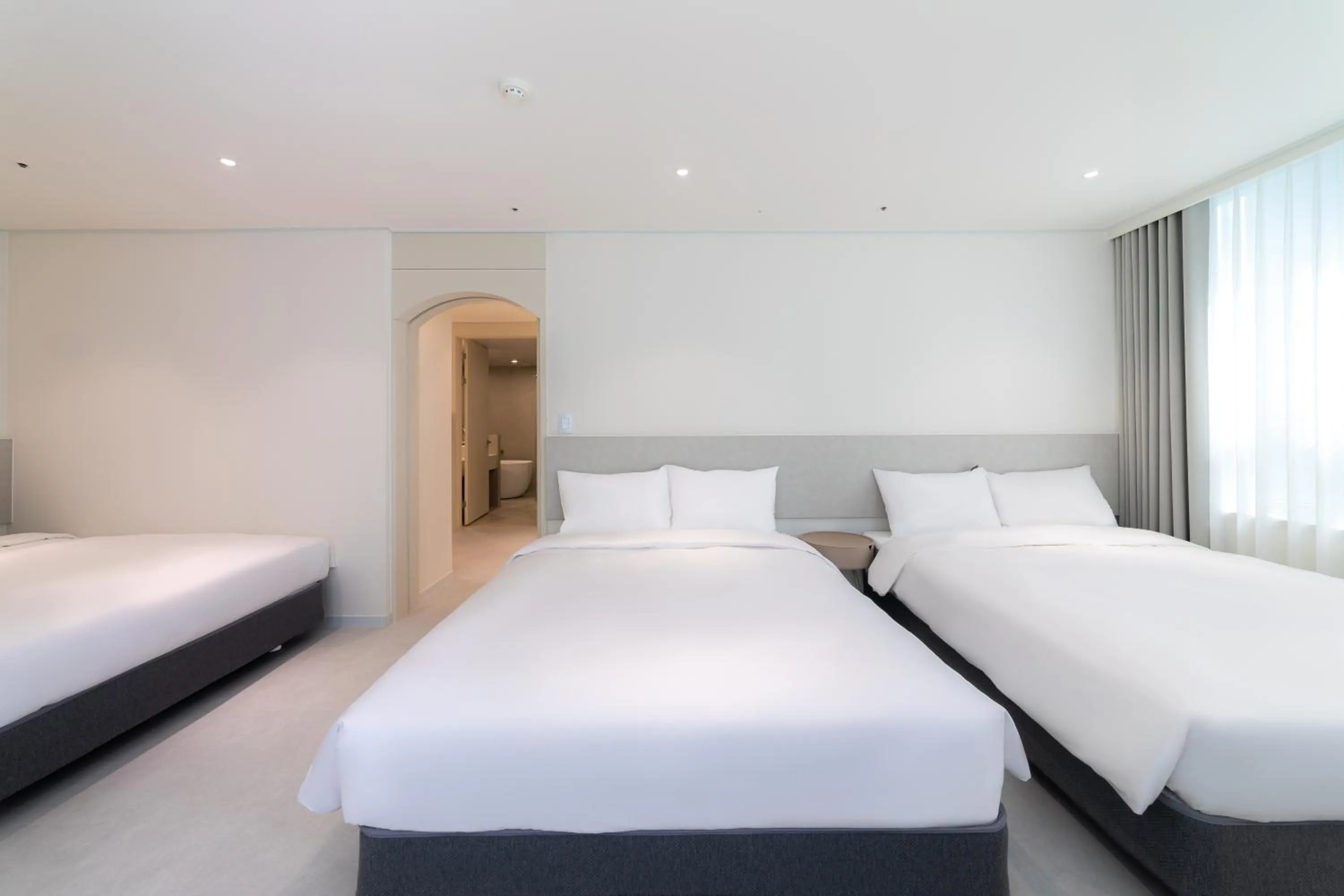 Bed in Hotel Modak Namdaemun