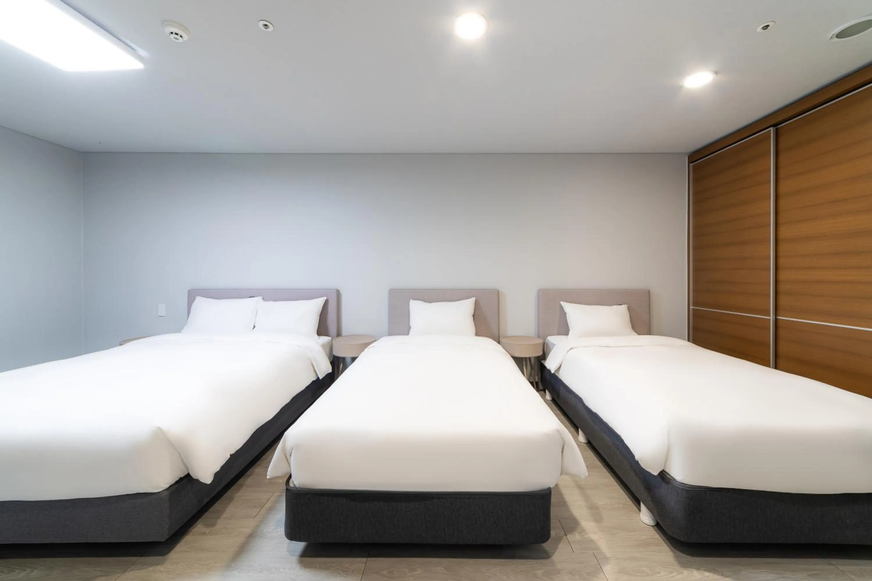 Bed in Hotel Modak Namdaemun