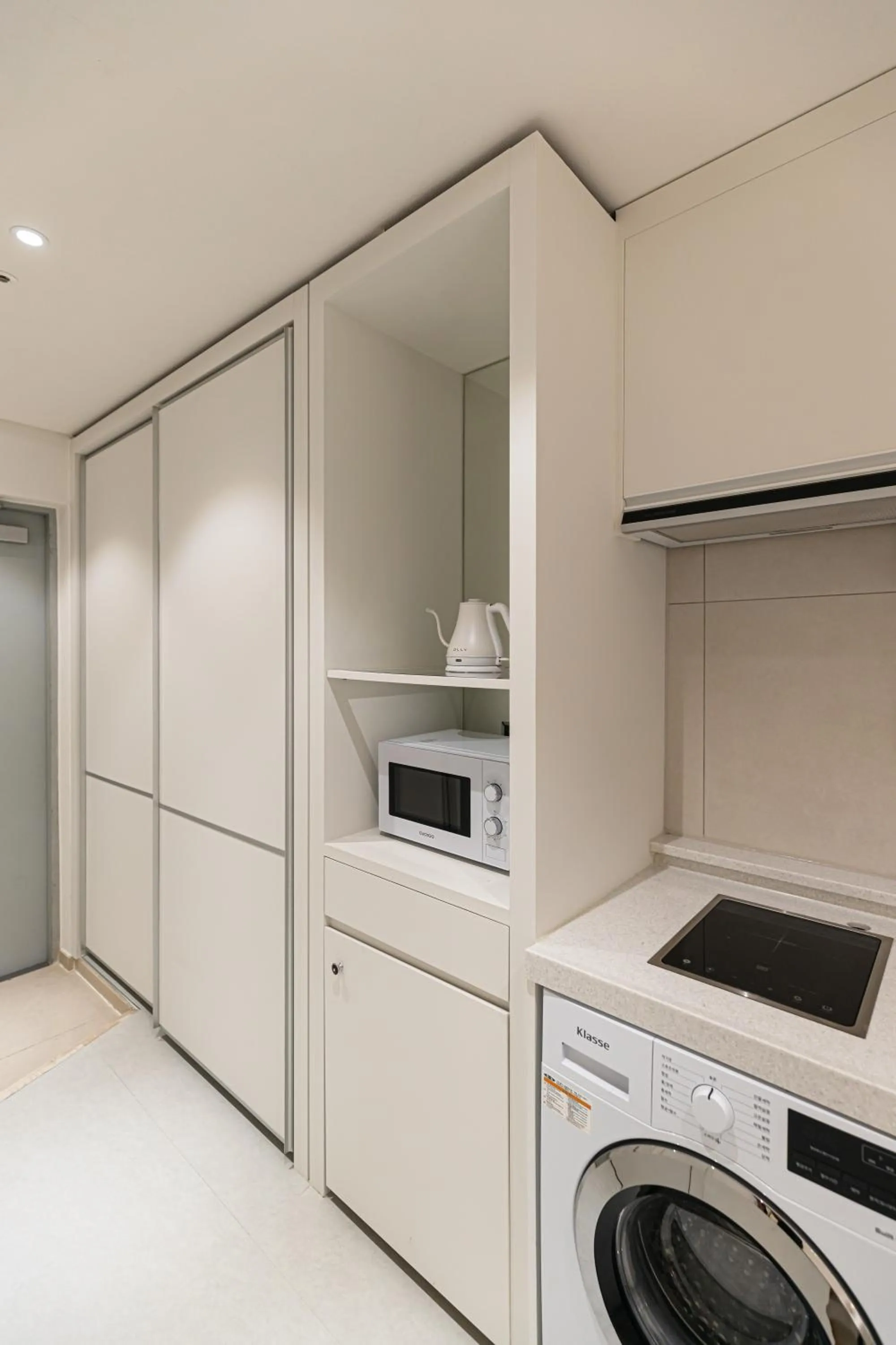 Kitchen or kitchenette in Hotel Modak Namdaemun