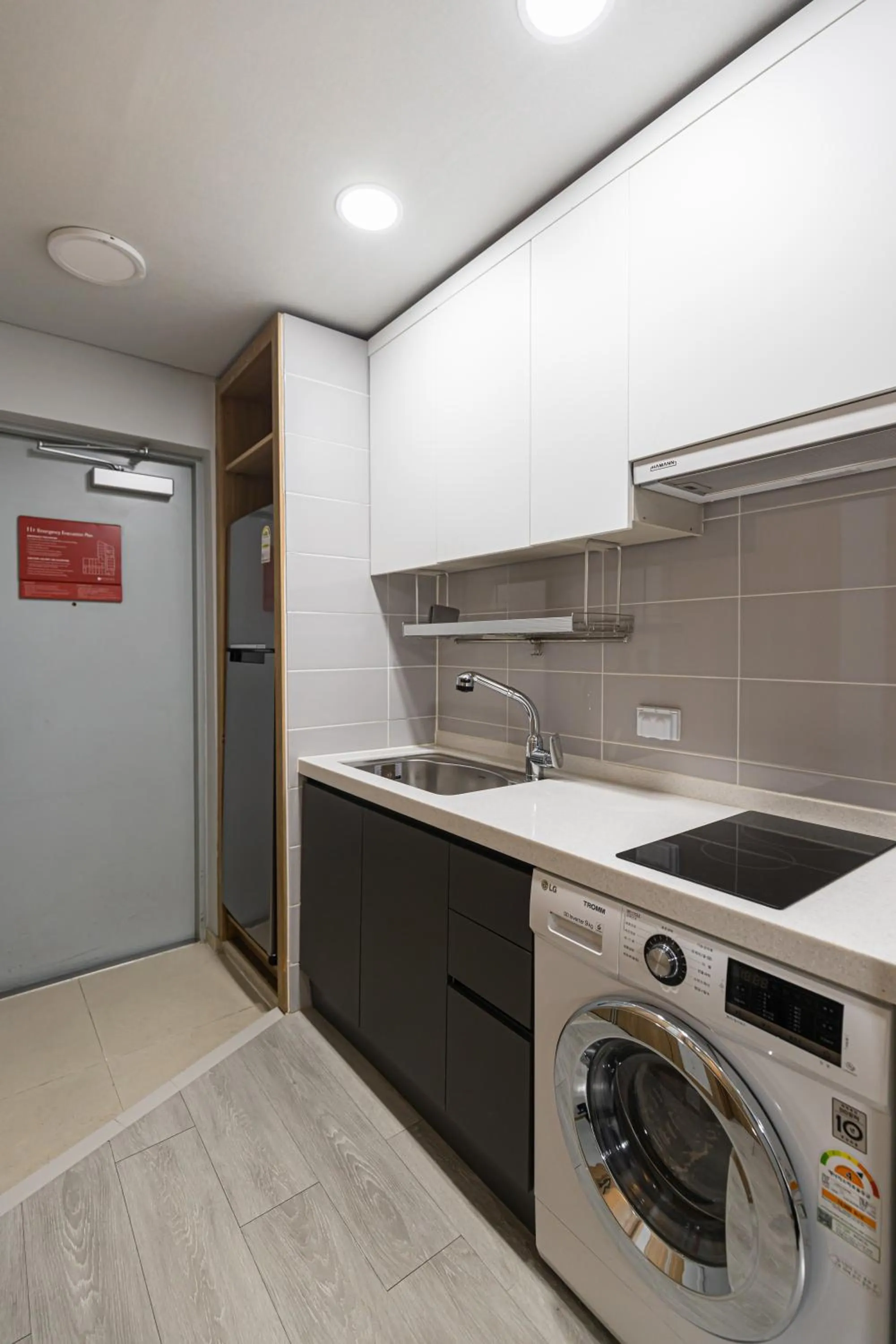 Kitchen or kitchenette in Hotel Modak Namdaemun