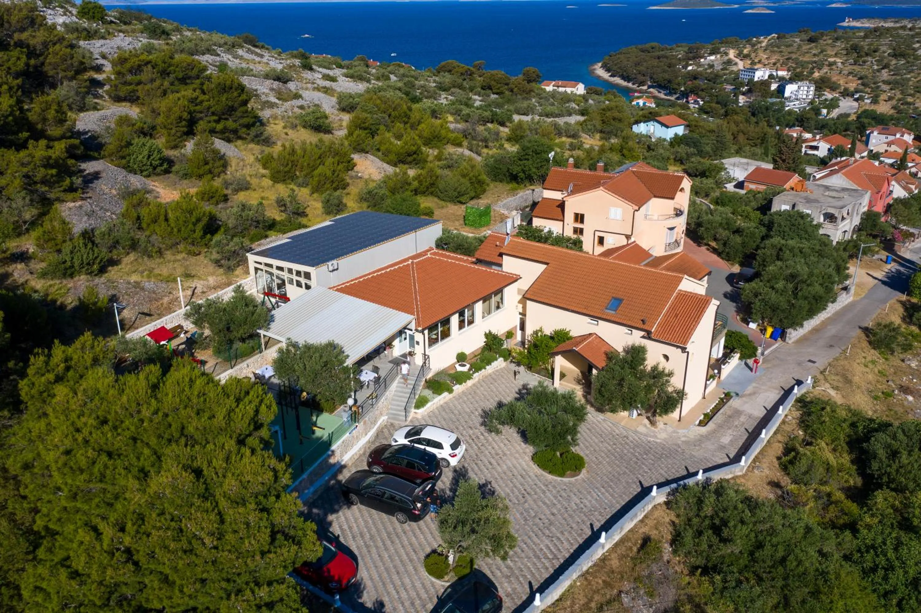 Property building in Hotel Murter