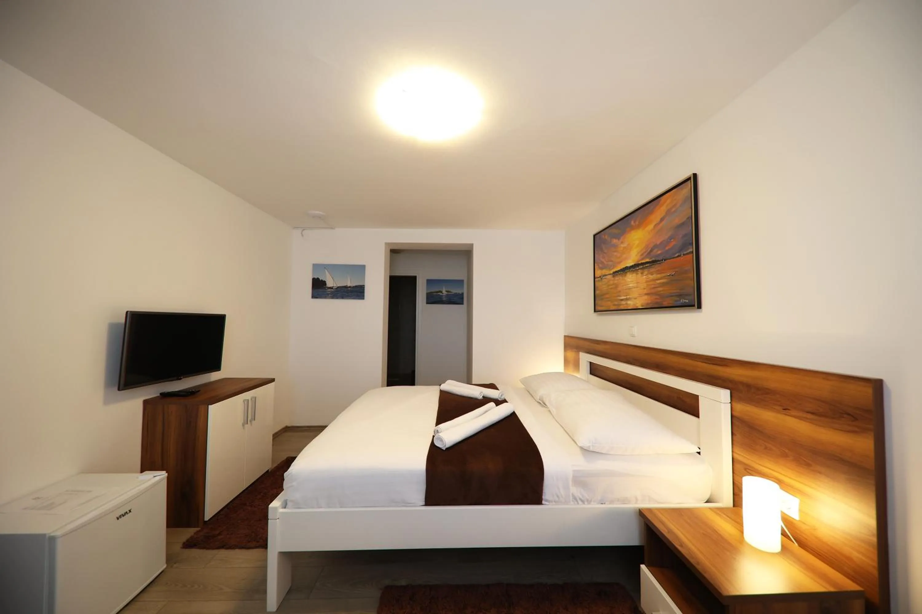 Bedroom, Bed in Hotel Murter