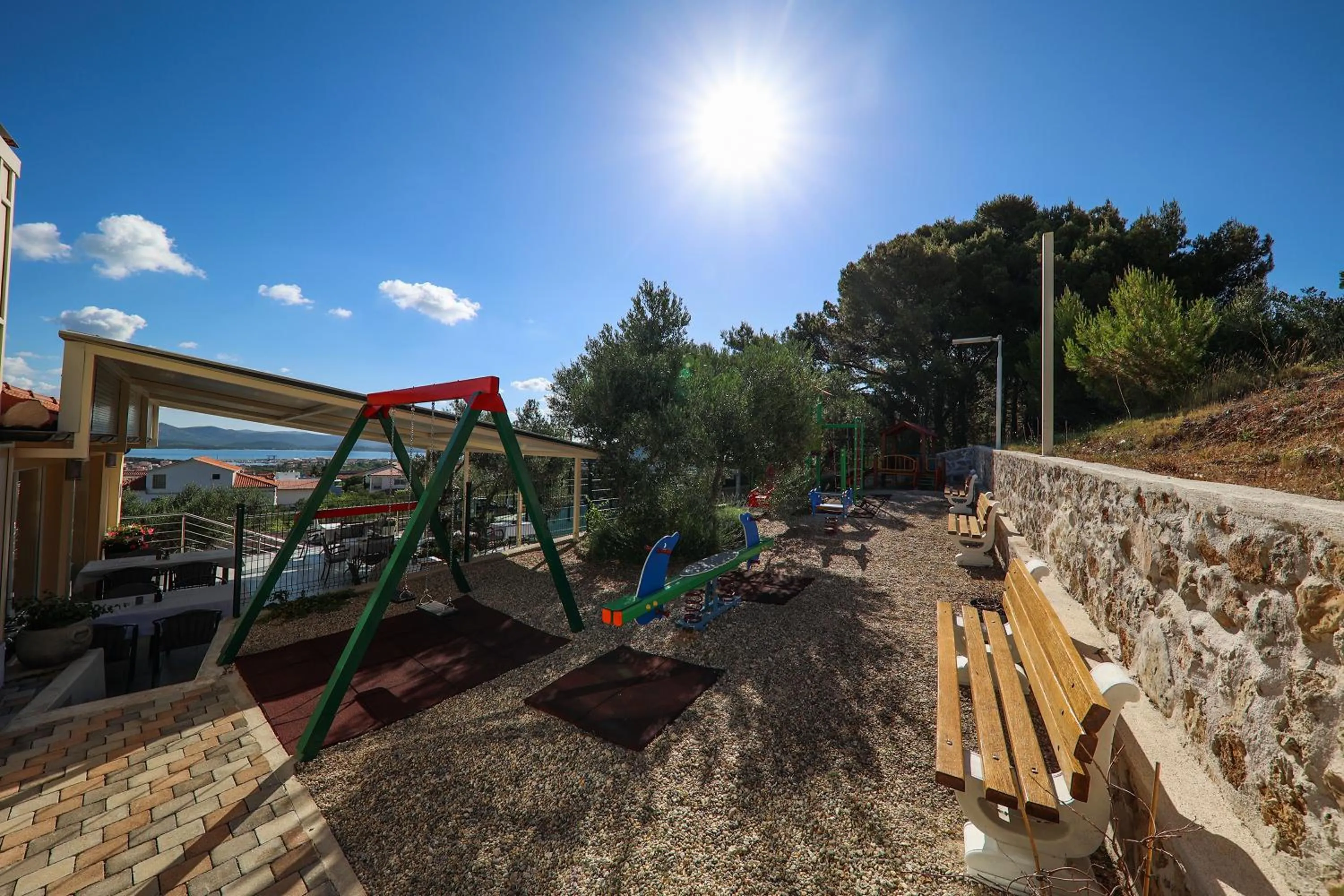 Children play ground in Hotel Murter