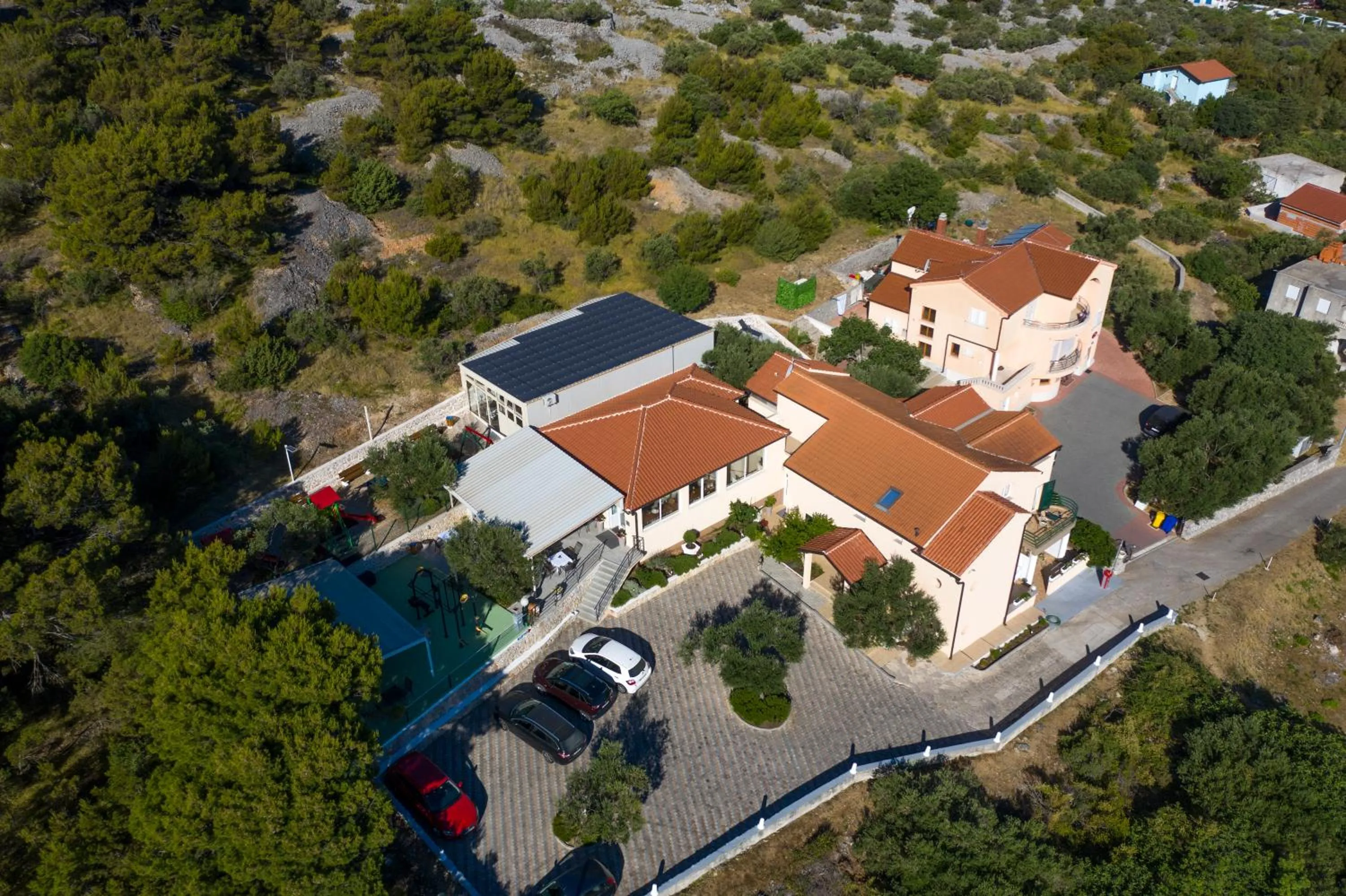 Property building in Hotel Murter