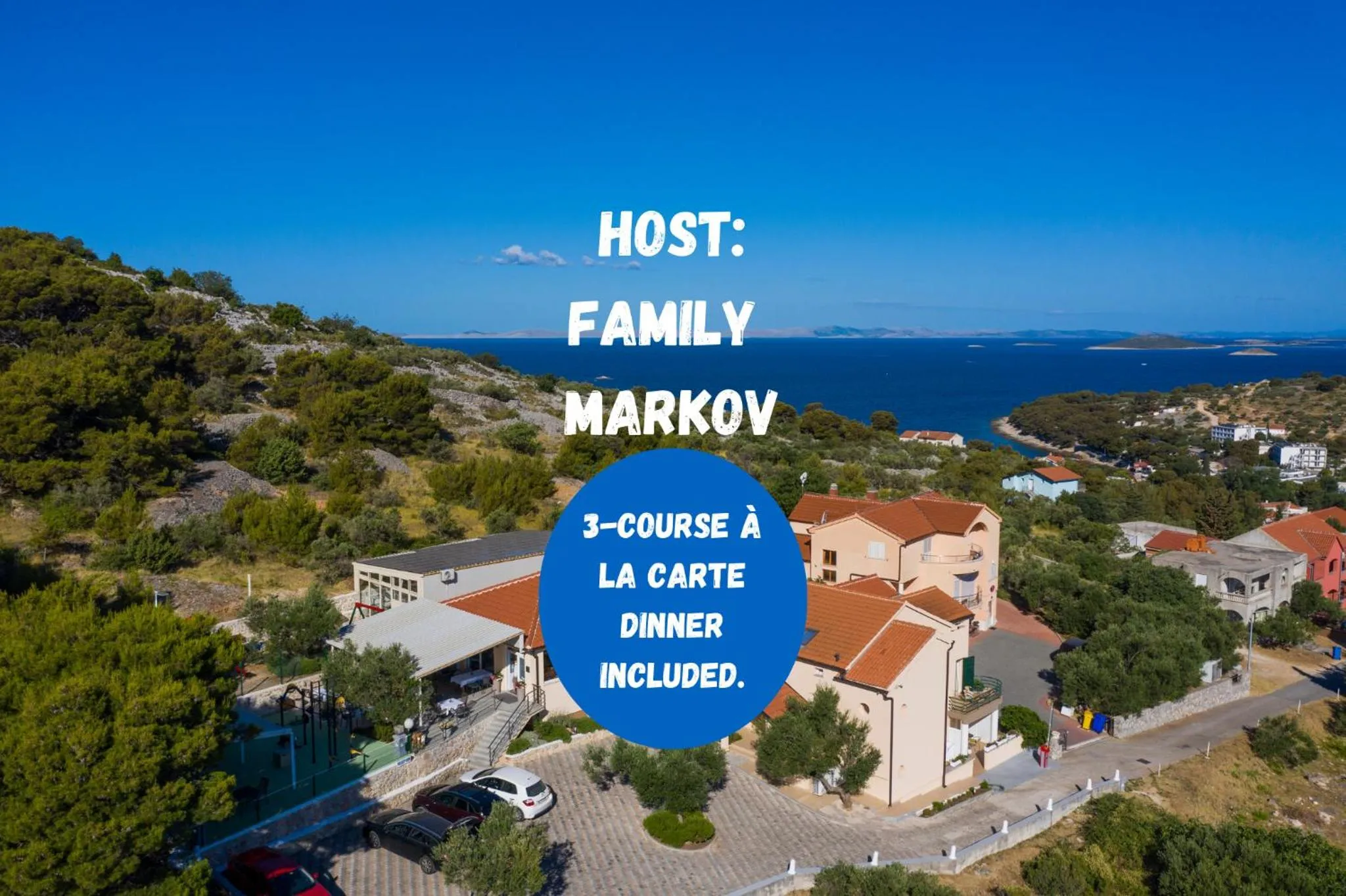 Property building in Hotel Murter