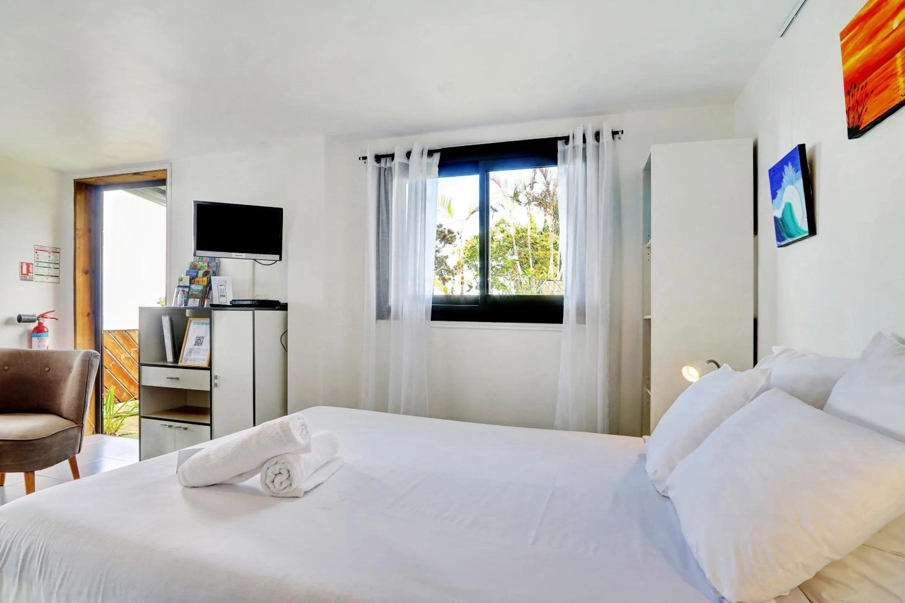 Bed in Les Gites Le Bambou - 3 étoiles - Les Avirons