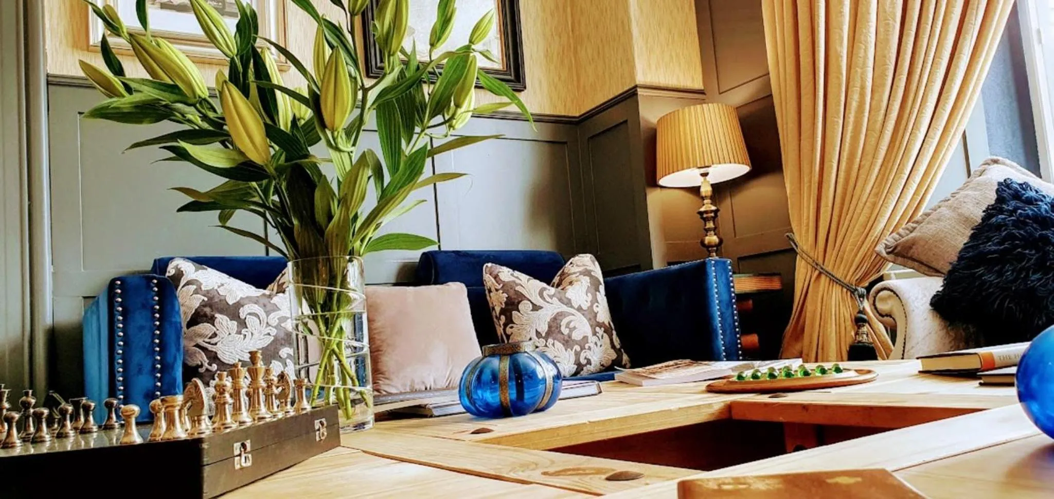 Living room in The Clifton