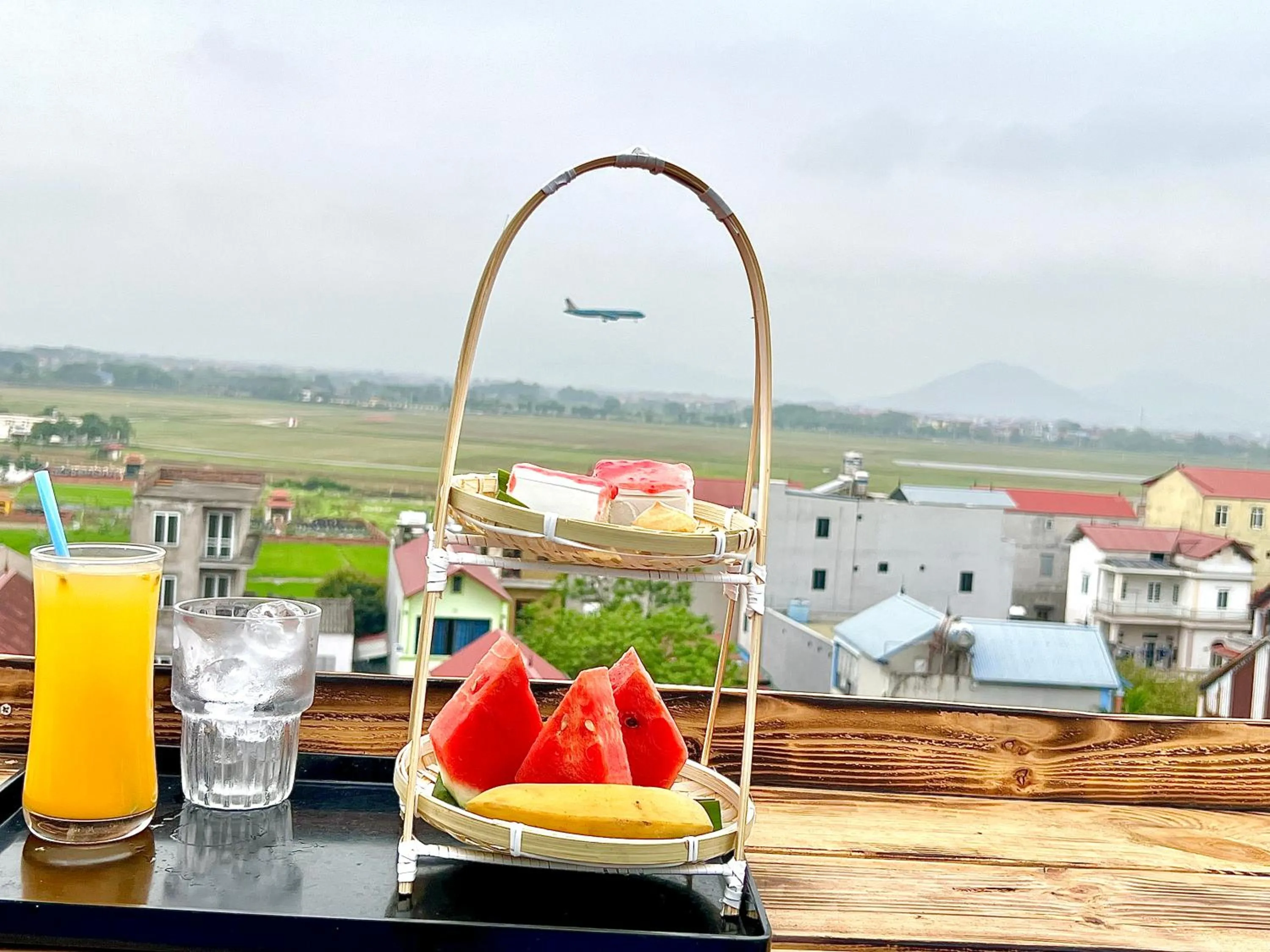 Natural landscape in Paragon Noi Bai Pool And Best View Airport Hotel