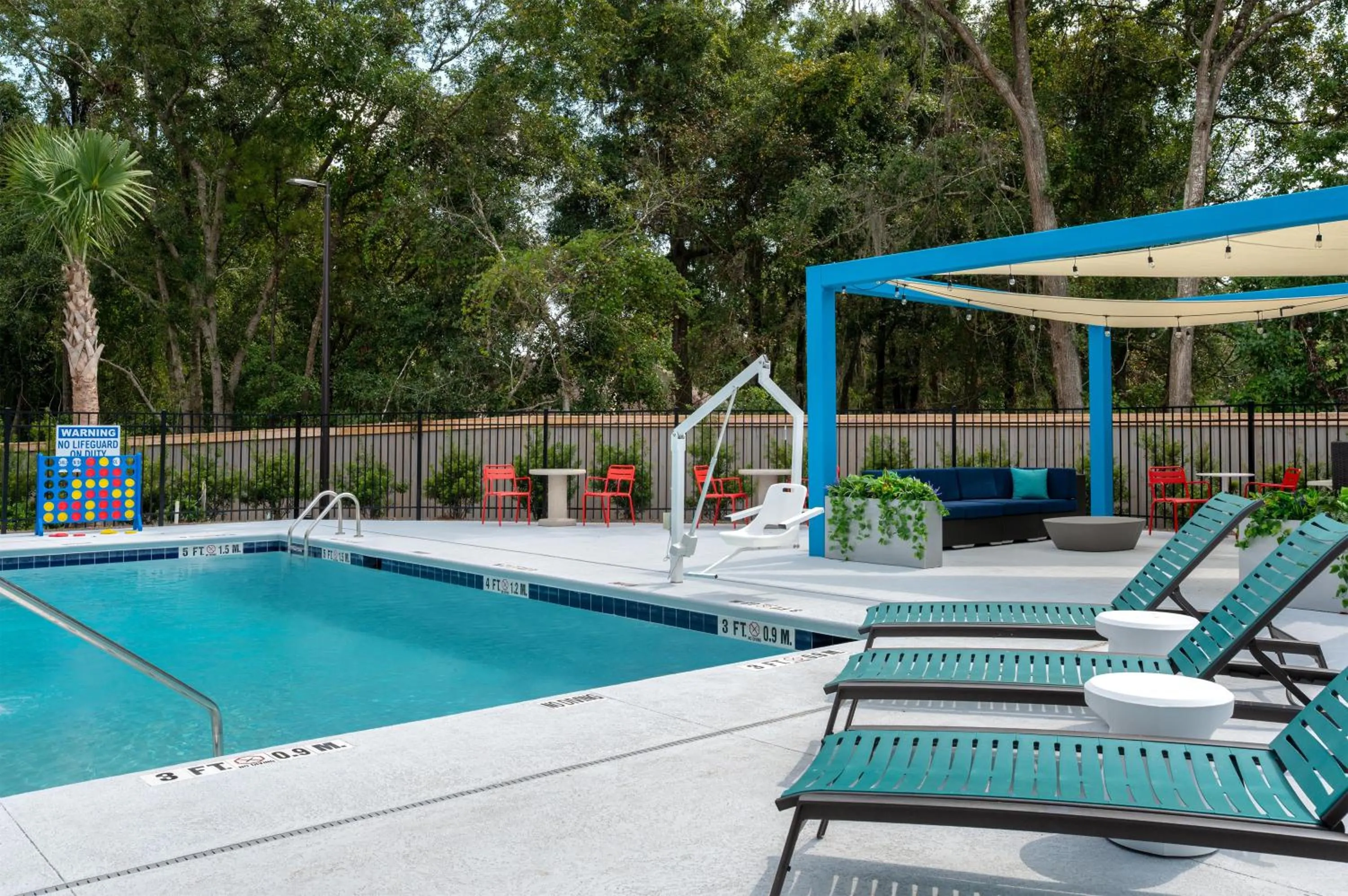 Pool view in Tru By Hilton Brunswick