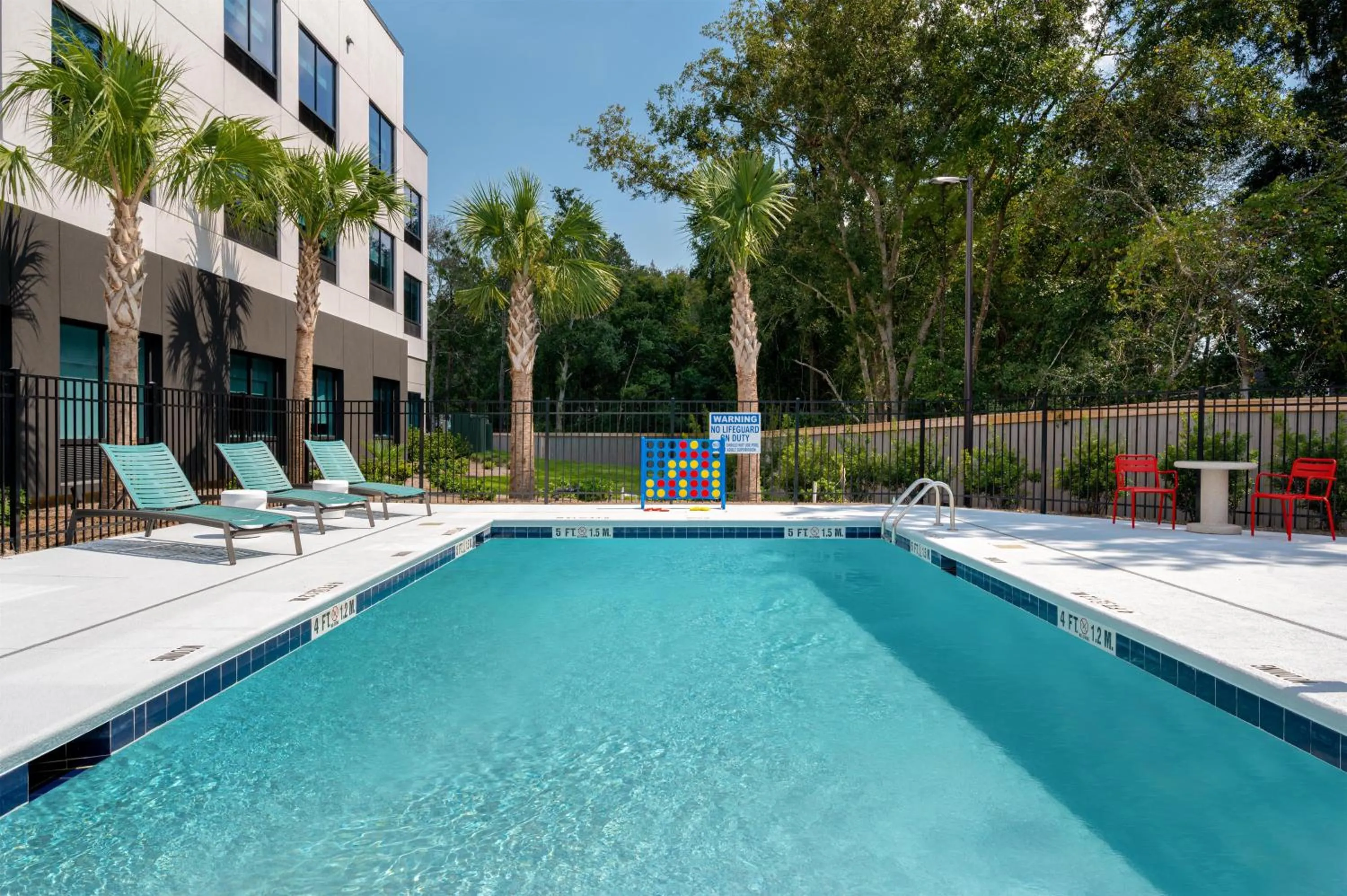 Pool view in Tru By Hilton Brunswick