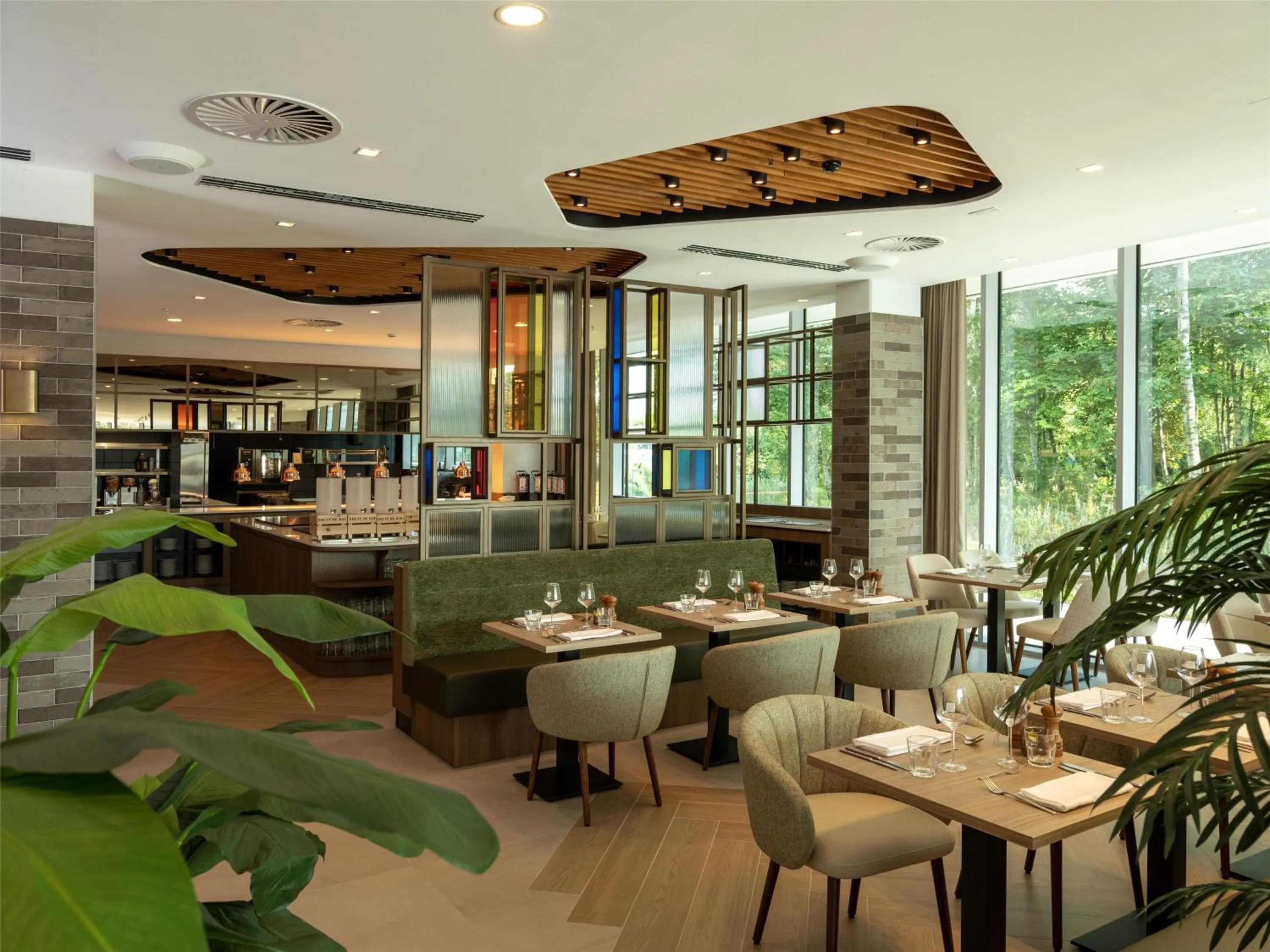 Restaurant/places to eat in Hilton Garden Inn Brussels Airport