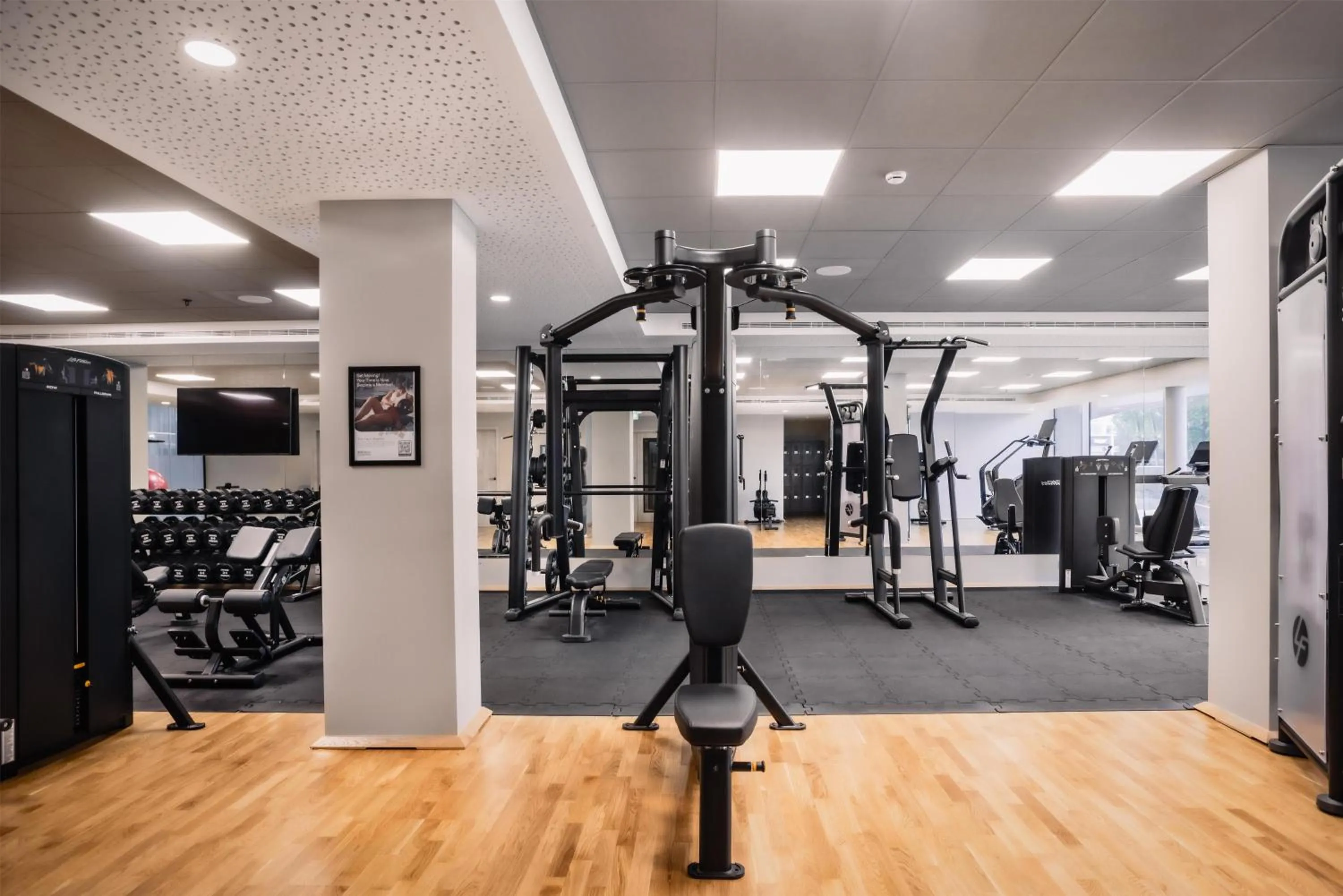 Fitness centre/facilities in Hilton Garden Inn Brussels Airport