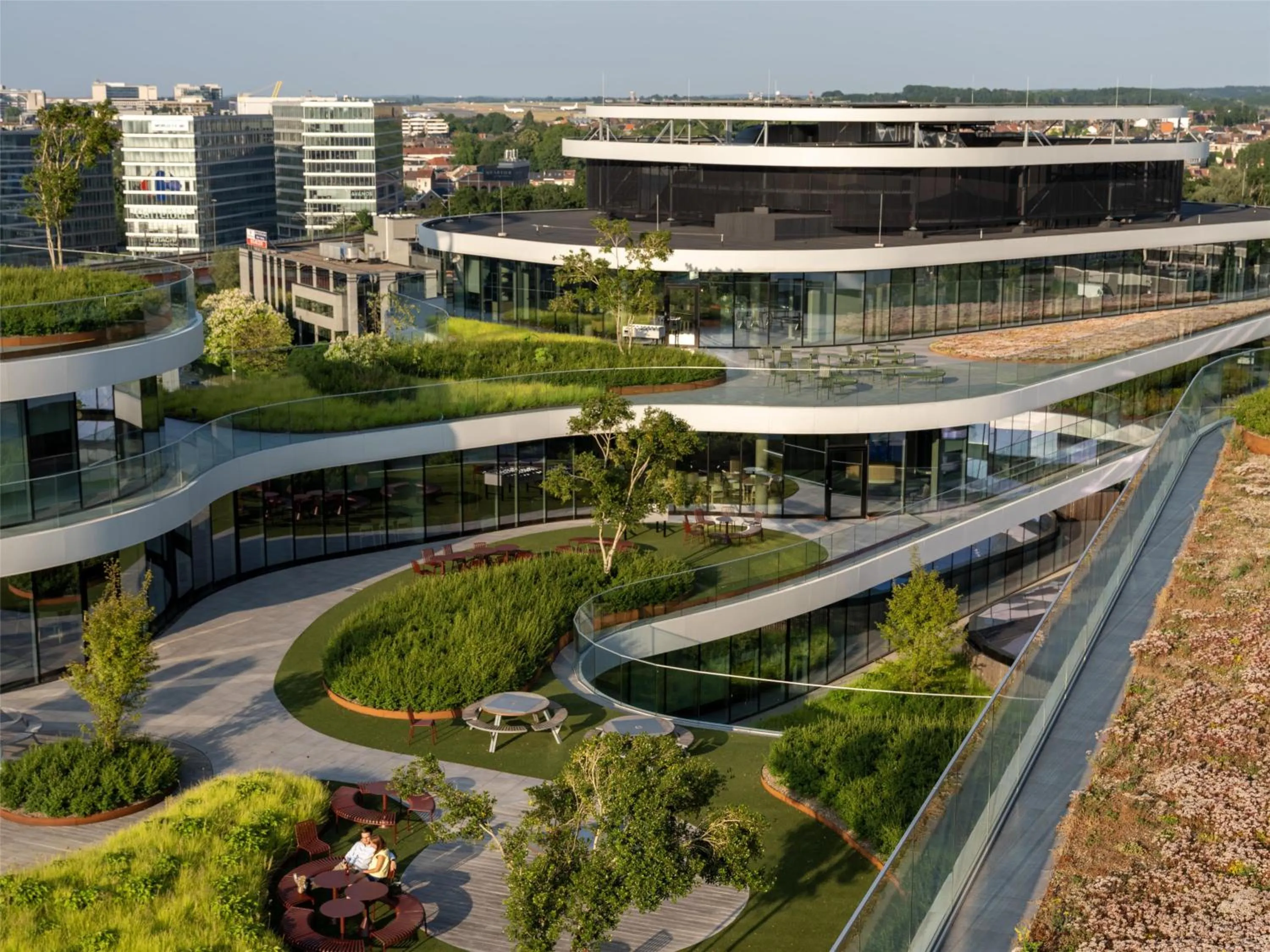 Property building in Hilton Garden Inn Brussels Airport