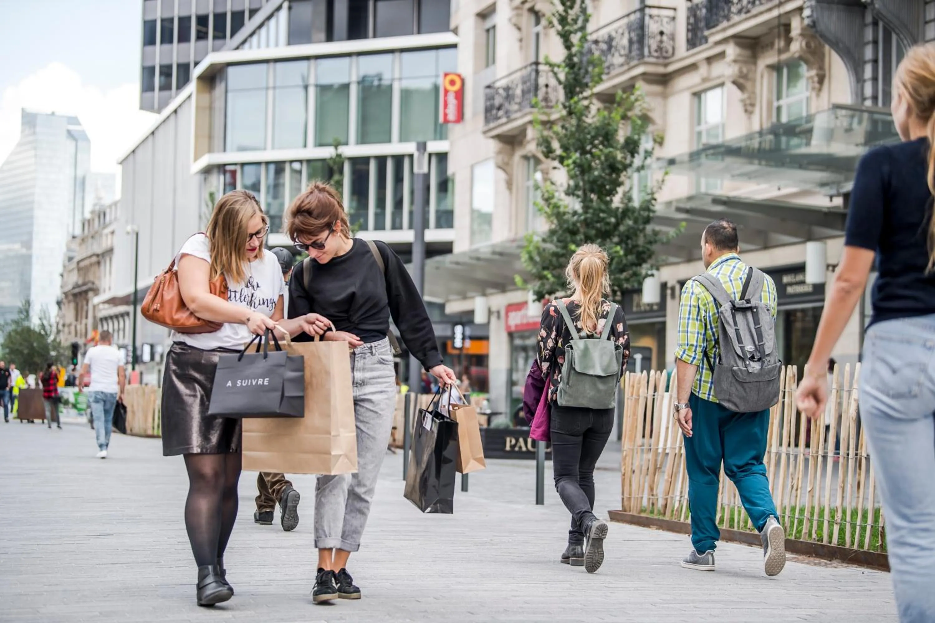 People in Hilton Garden Inn Brussels Airport