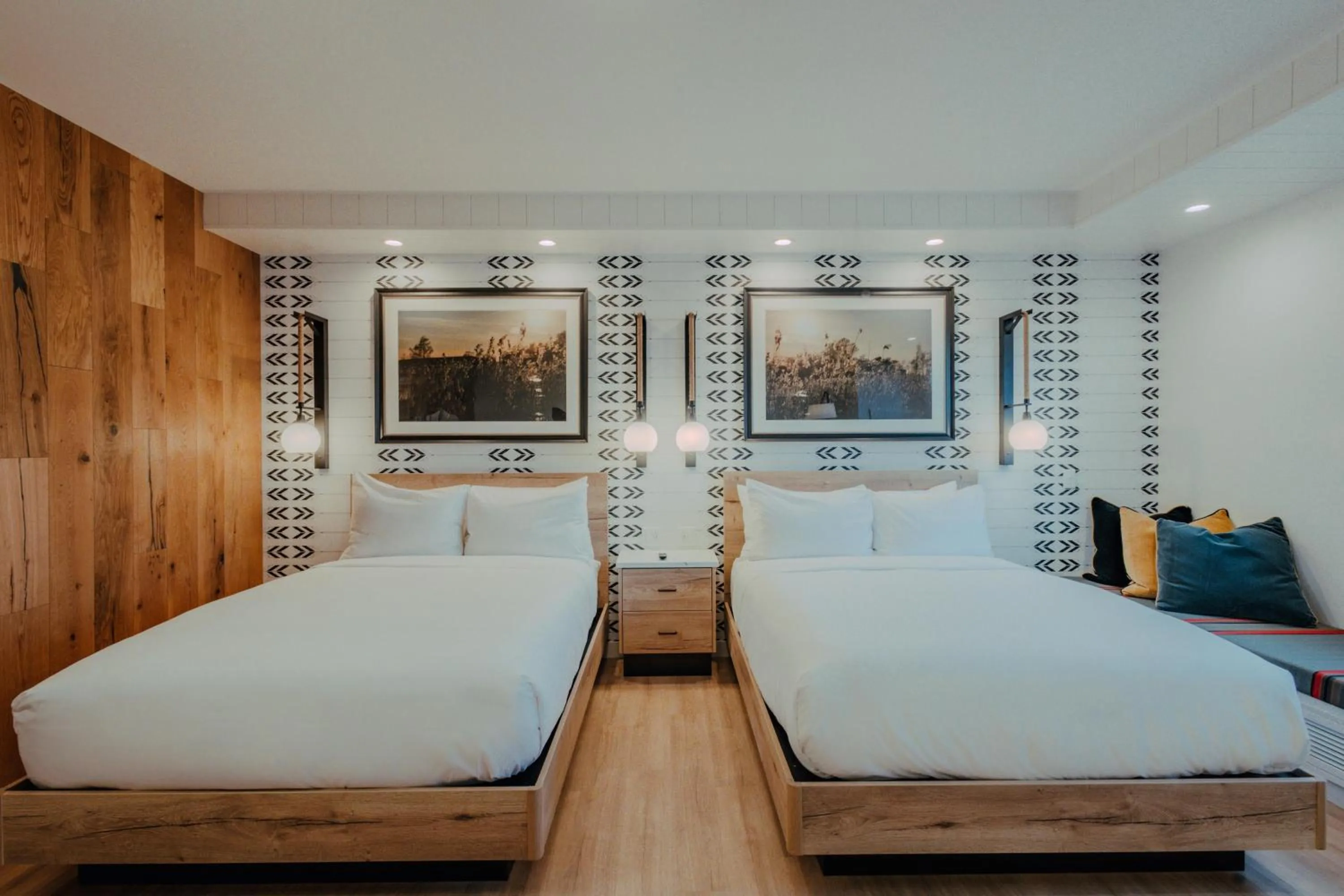 Bed in Skaneateles Fields Resort & Spa, Curio Collection By Hilton