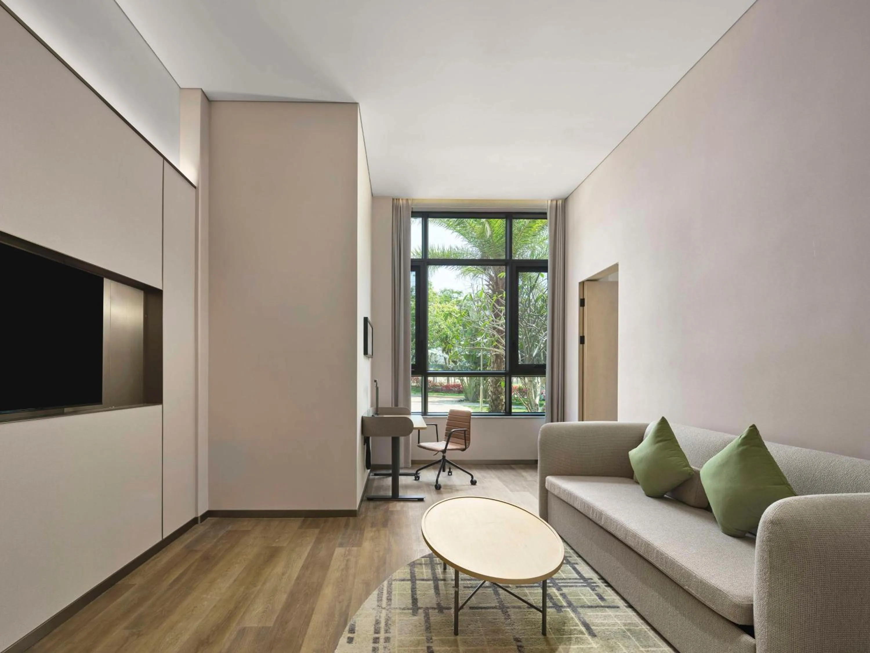 Living room in Hilton Garden Inn Sanya Haitang Bay