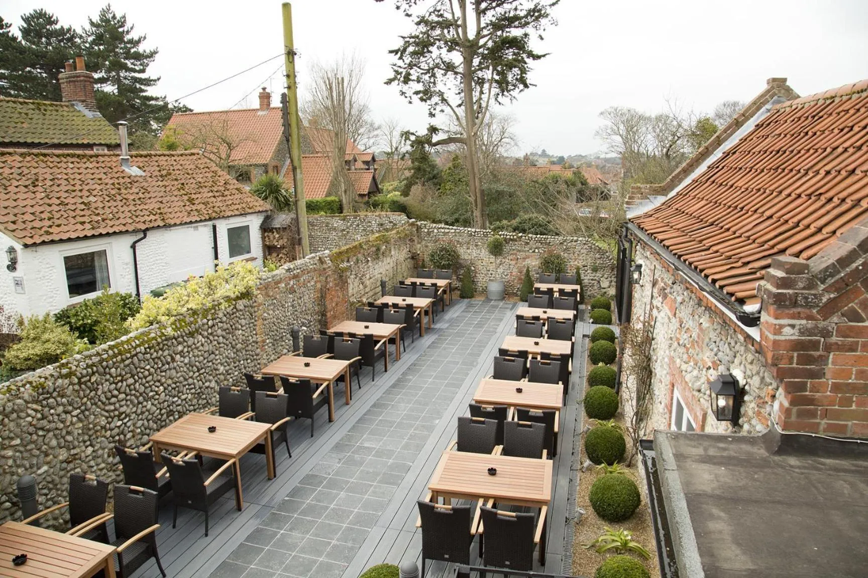 Balcony/Terrace in The White Horse Blakeney