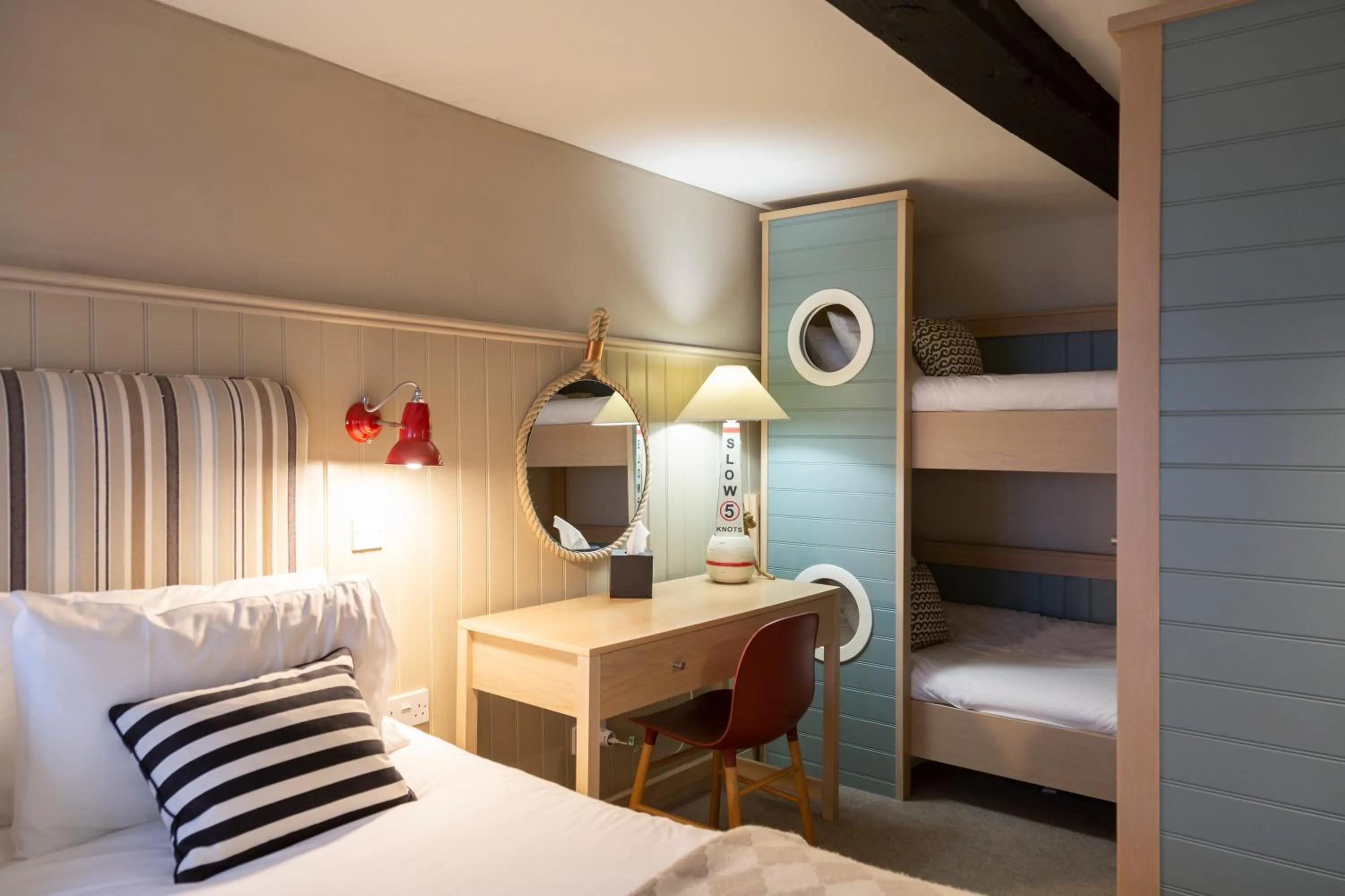 Bed in The White Horse Blakeney