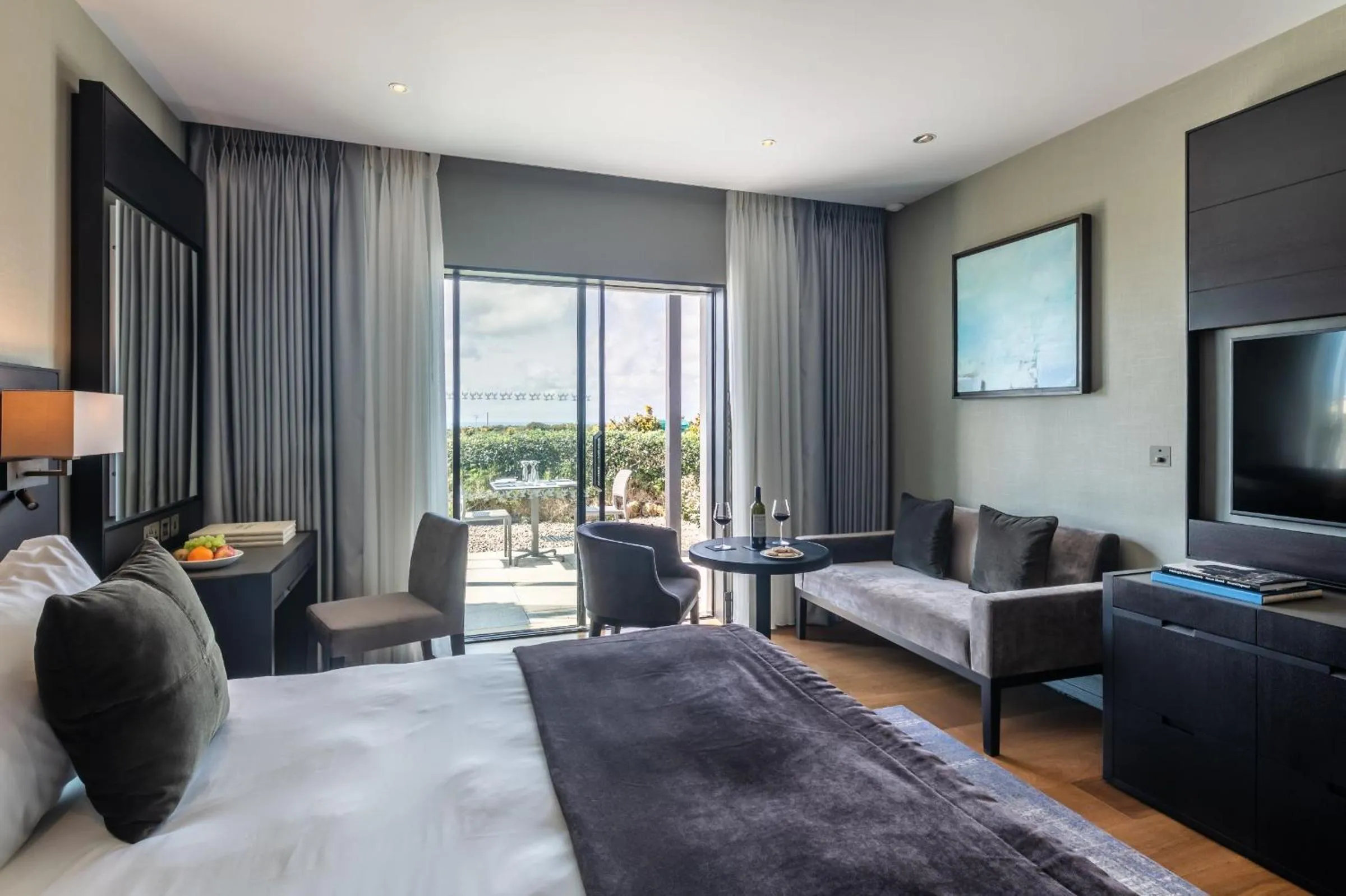 Photo of the whole room, Bed in Twr y Felin Hotel