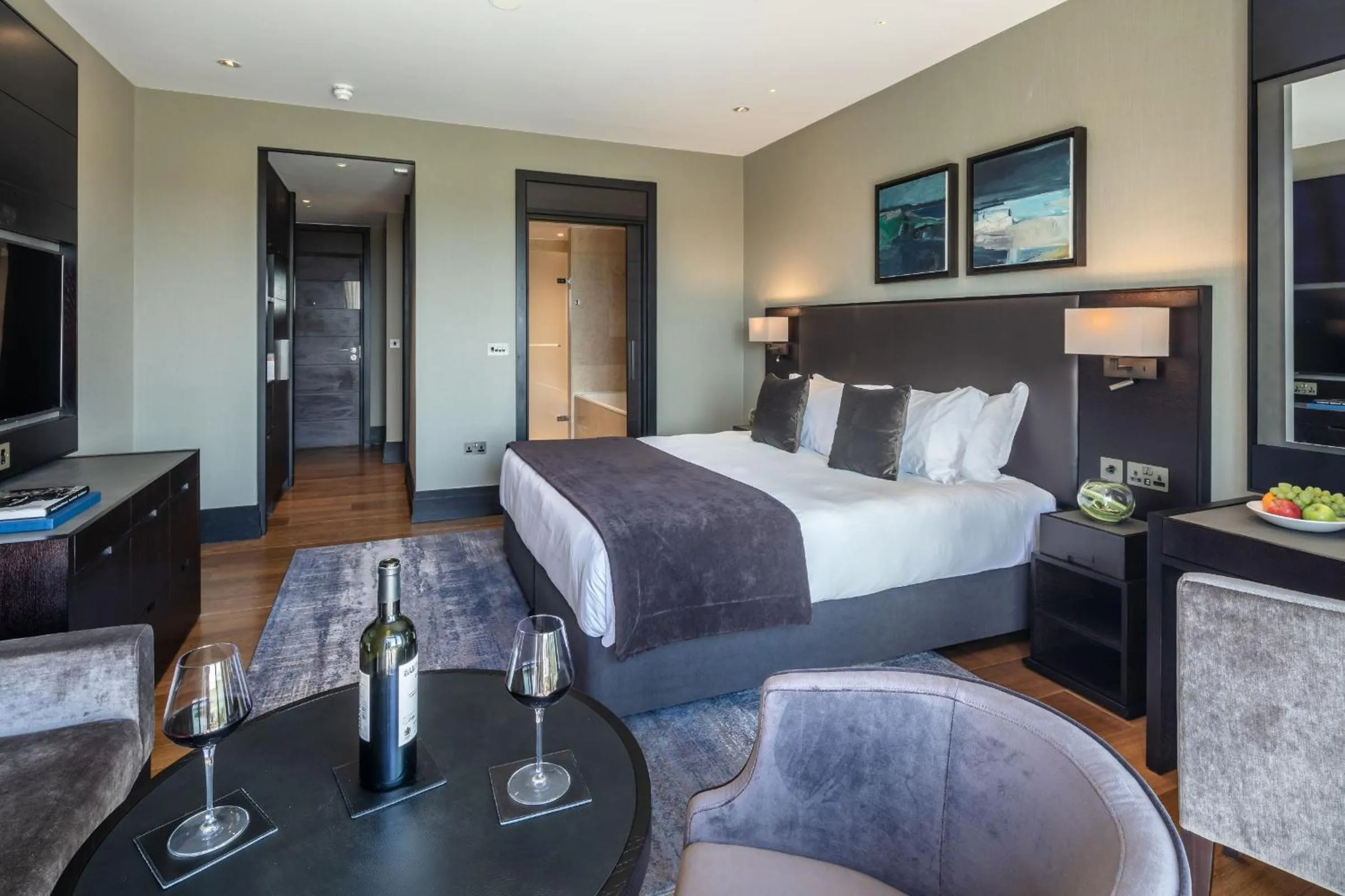 Bedroom, Bed in Twr y Felin Hotel