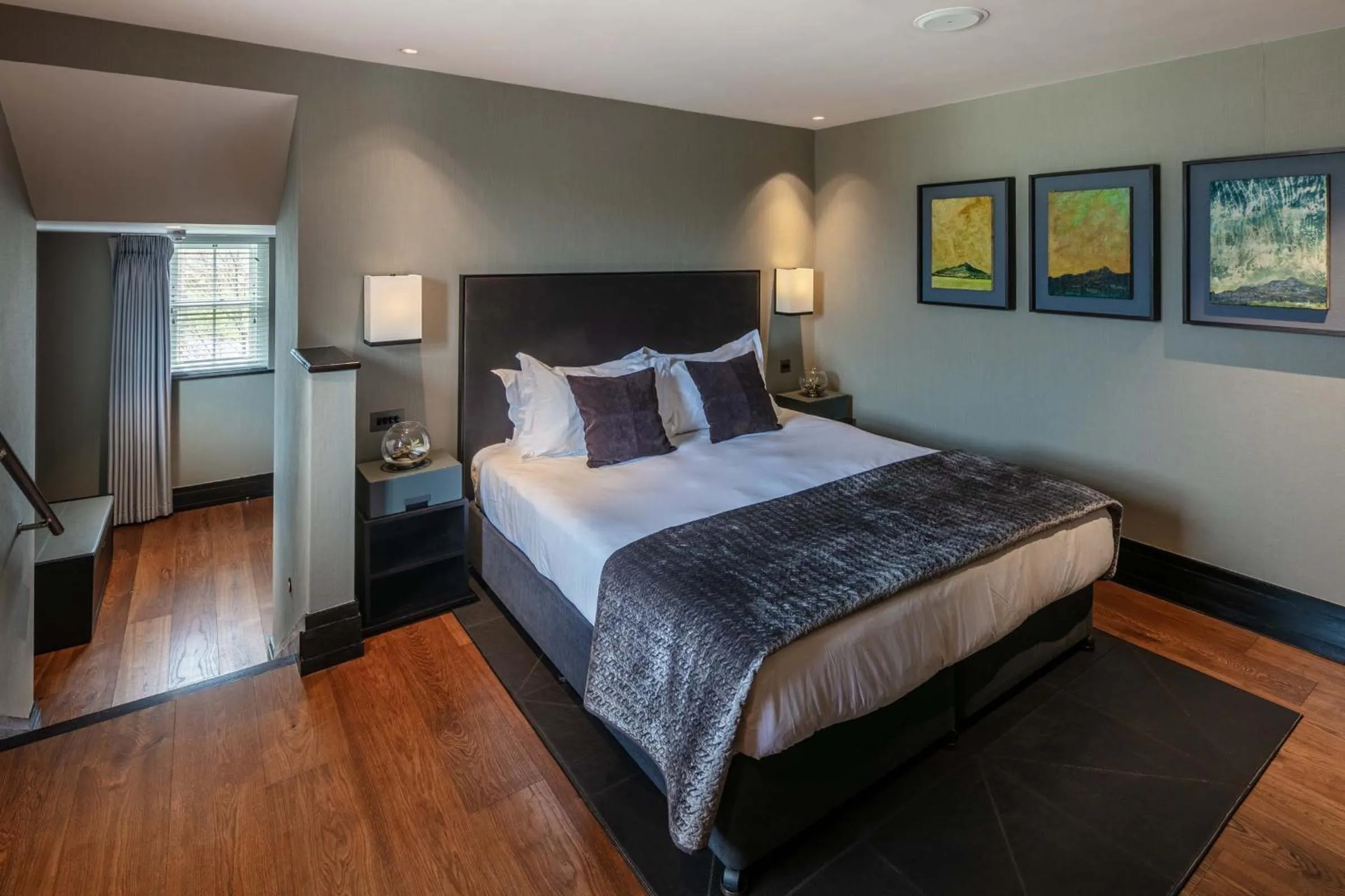 Bed in Twr y Felin Hotel