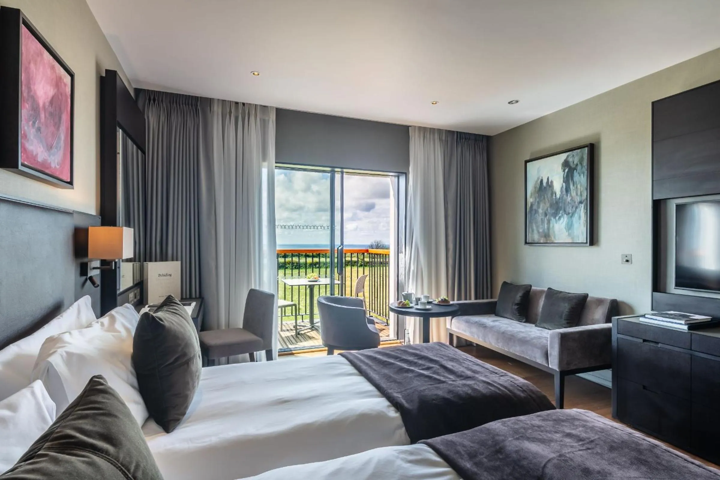 Bed in Twr y Felin Hotel