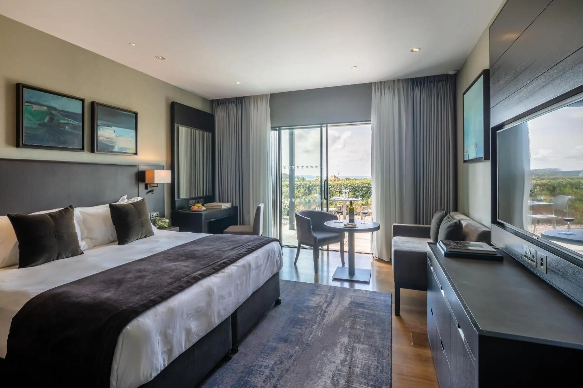 Bedroom, Bed in Twr y Felin Hotel