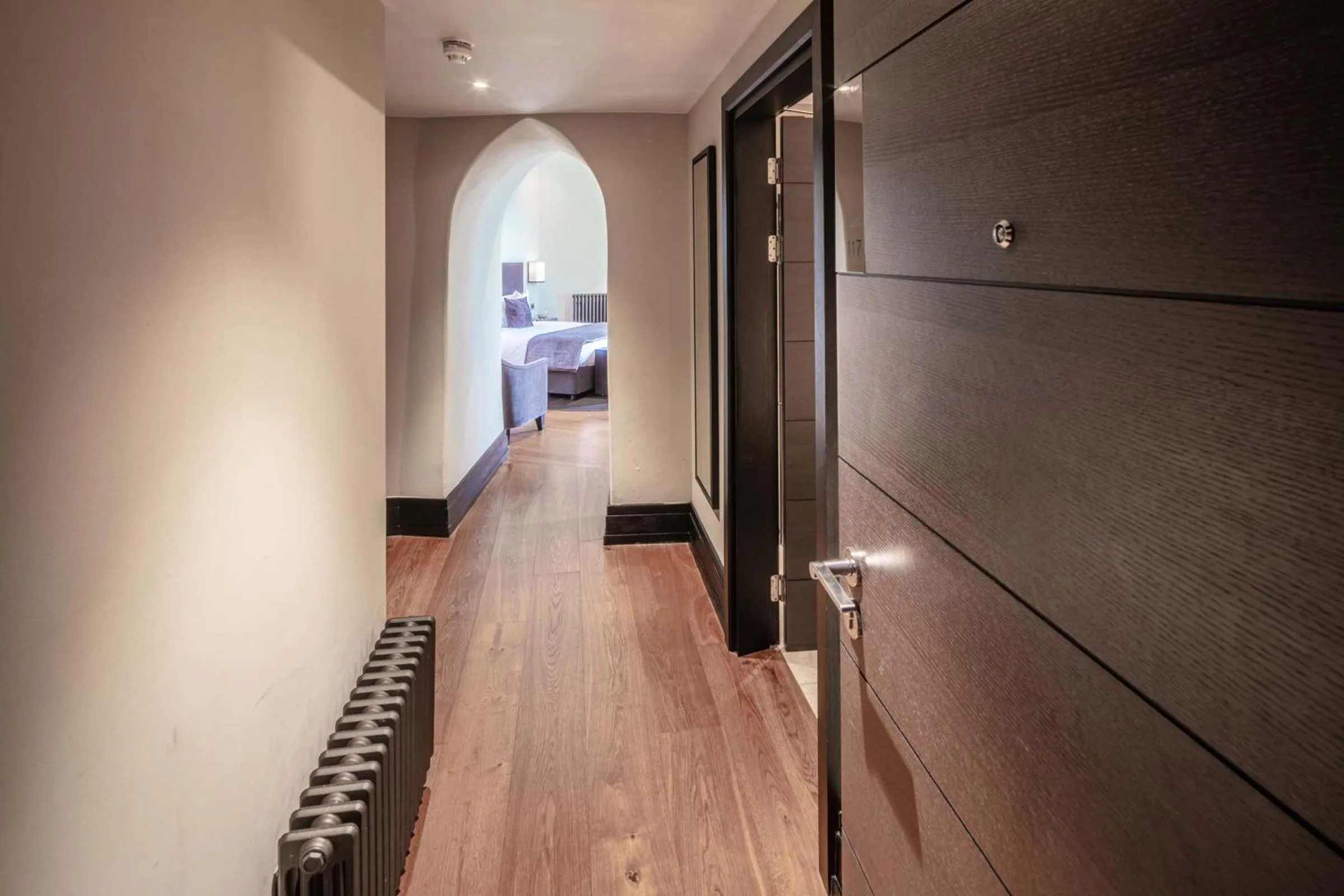 Bed in Twr y Felin Hotel