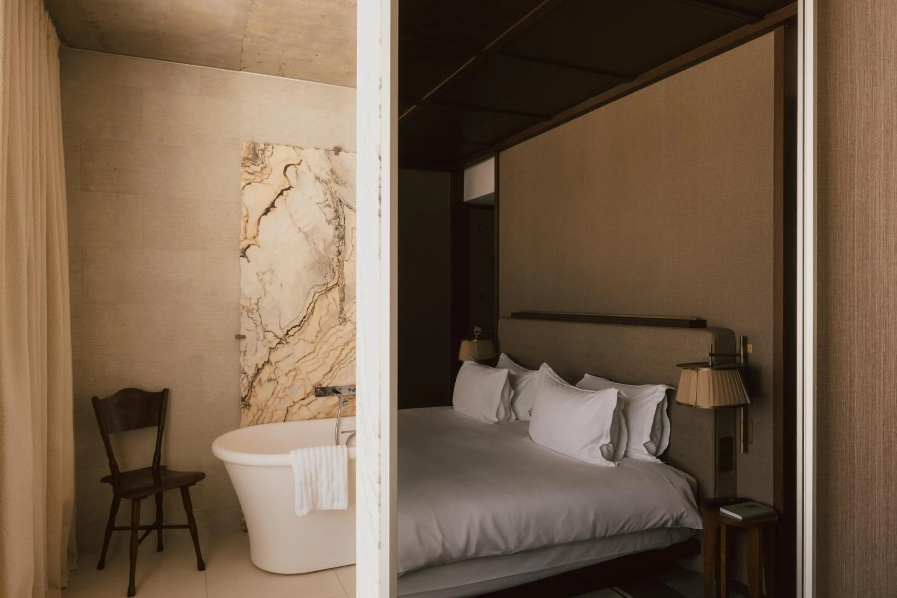 Bathroom, Bed in Maison Heler Metz, Curio Collection By Hilton