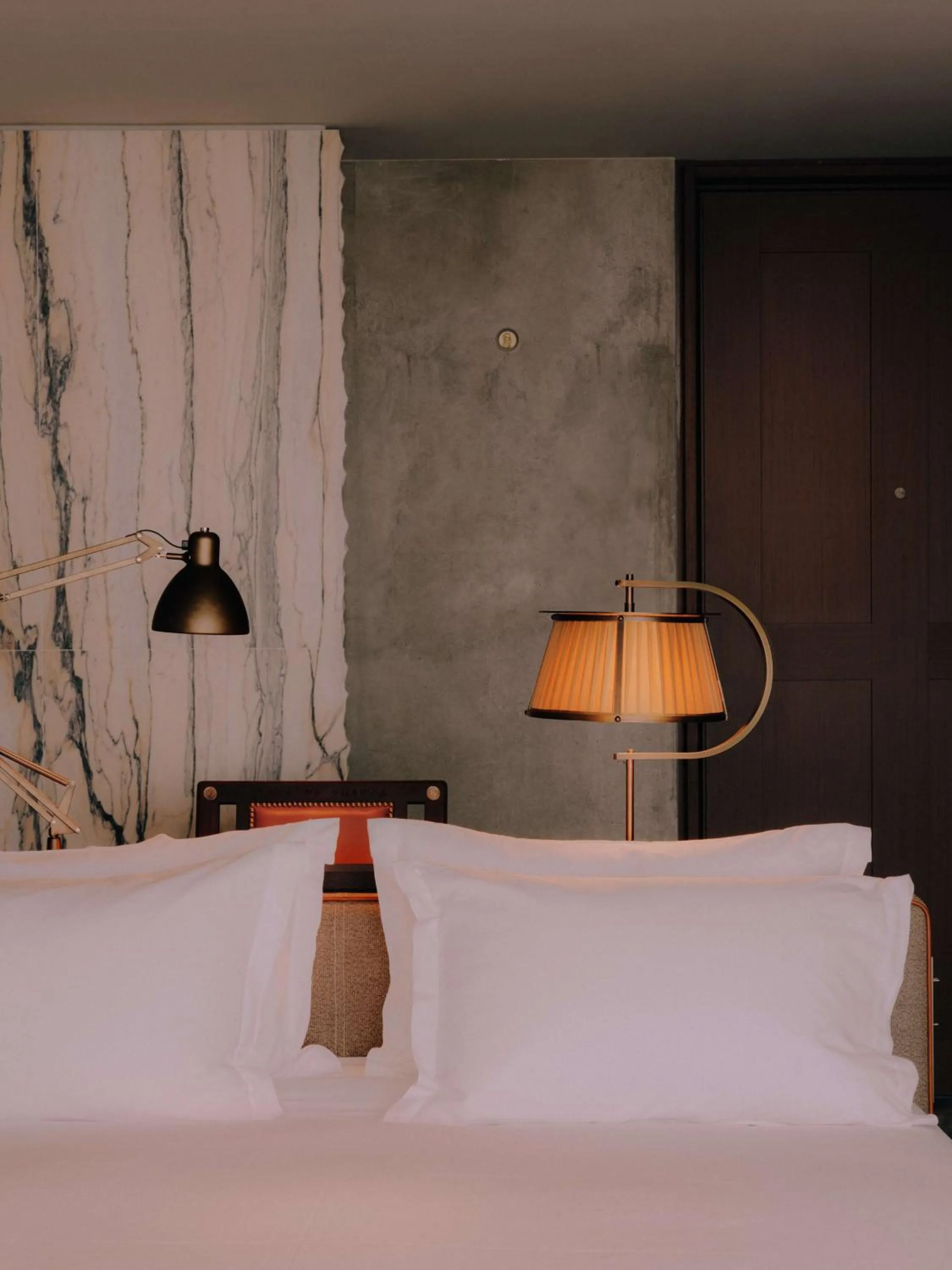 Bed in Maison Heler Metz, Curio Collection By Hilton