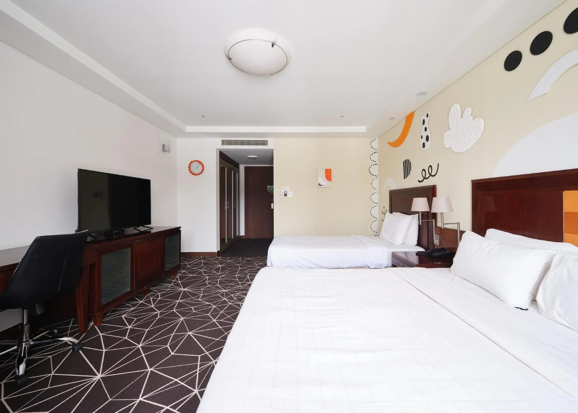 Bed in Pocheon Adonis Hotel