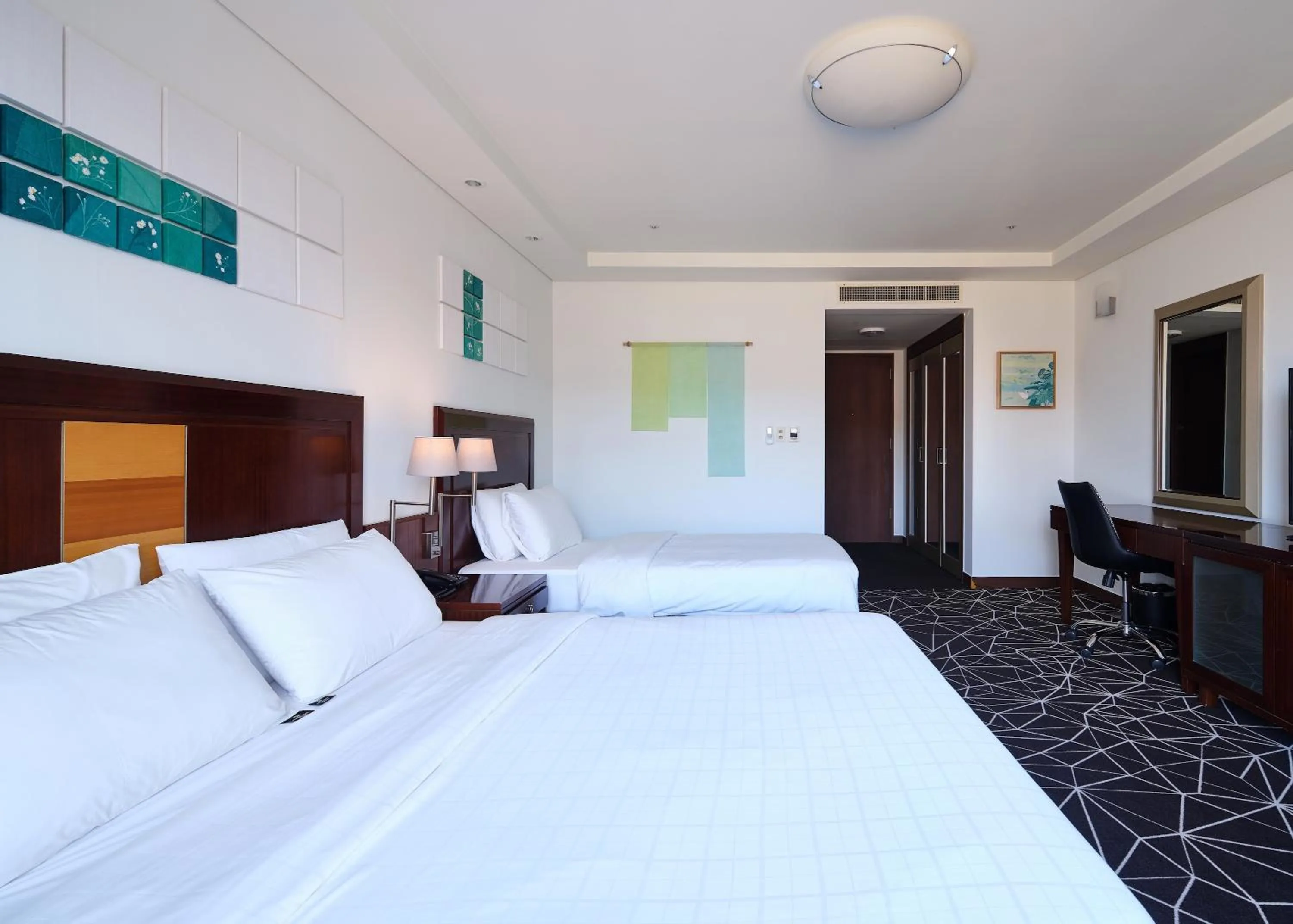 Bed in Pocheon Adonis Hotel