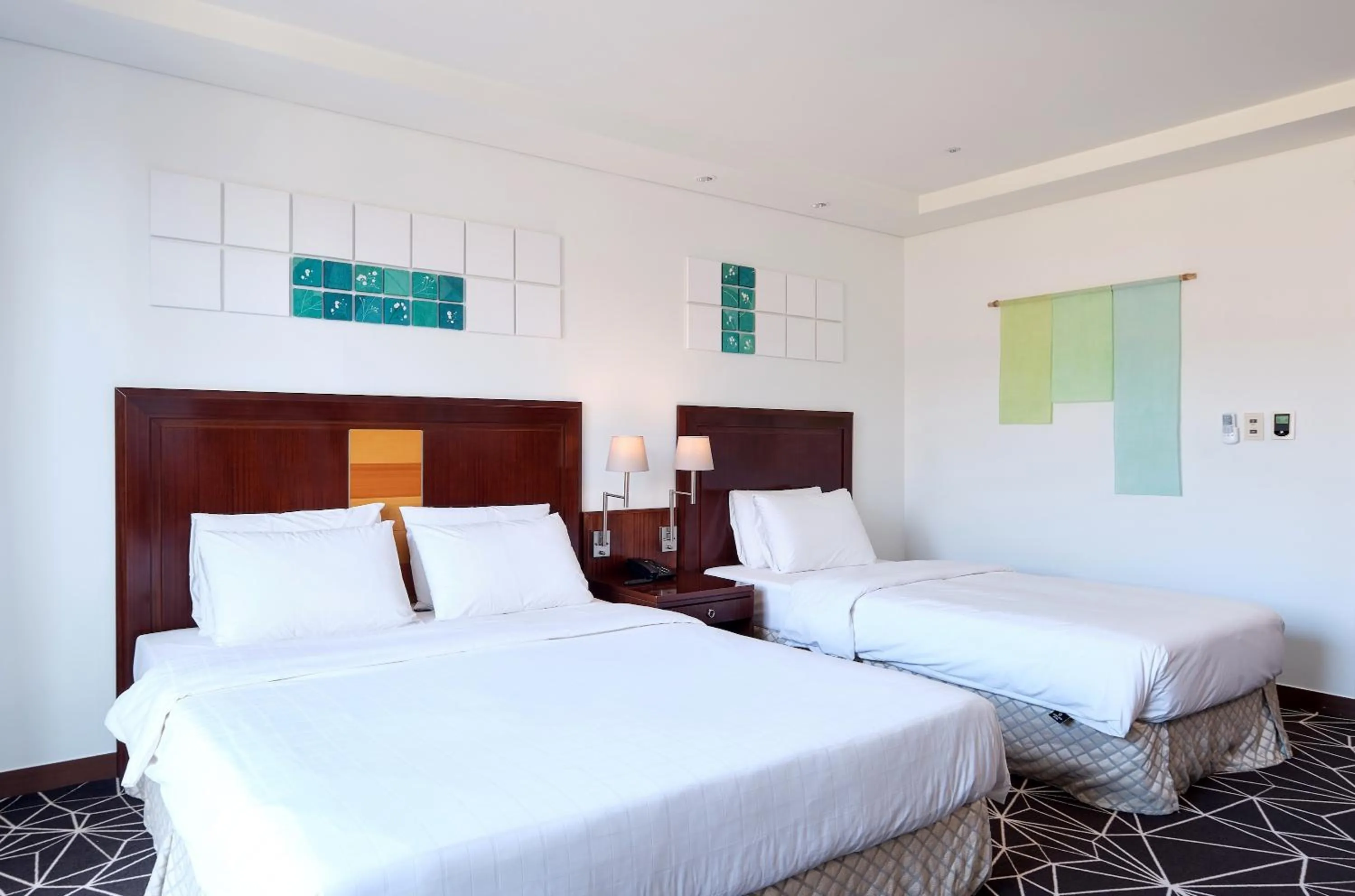 Bed in Pocheon Adonis Hotel