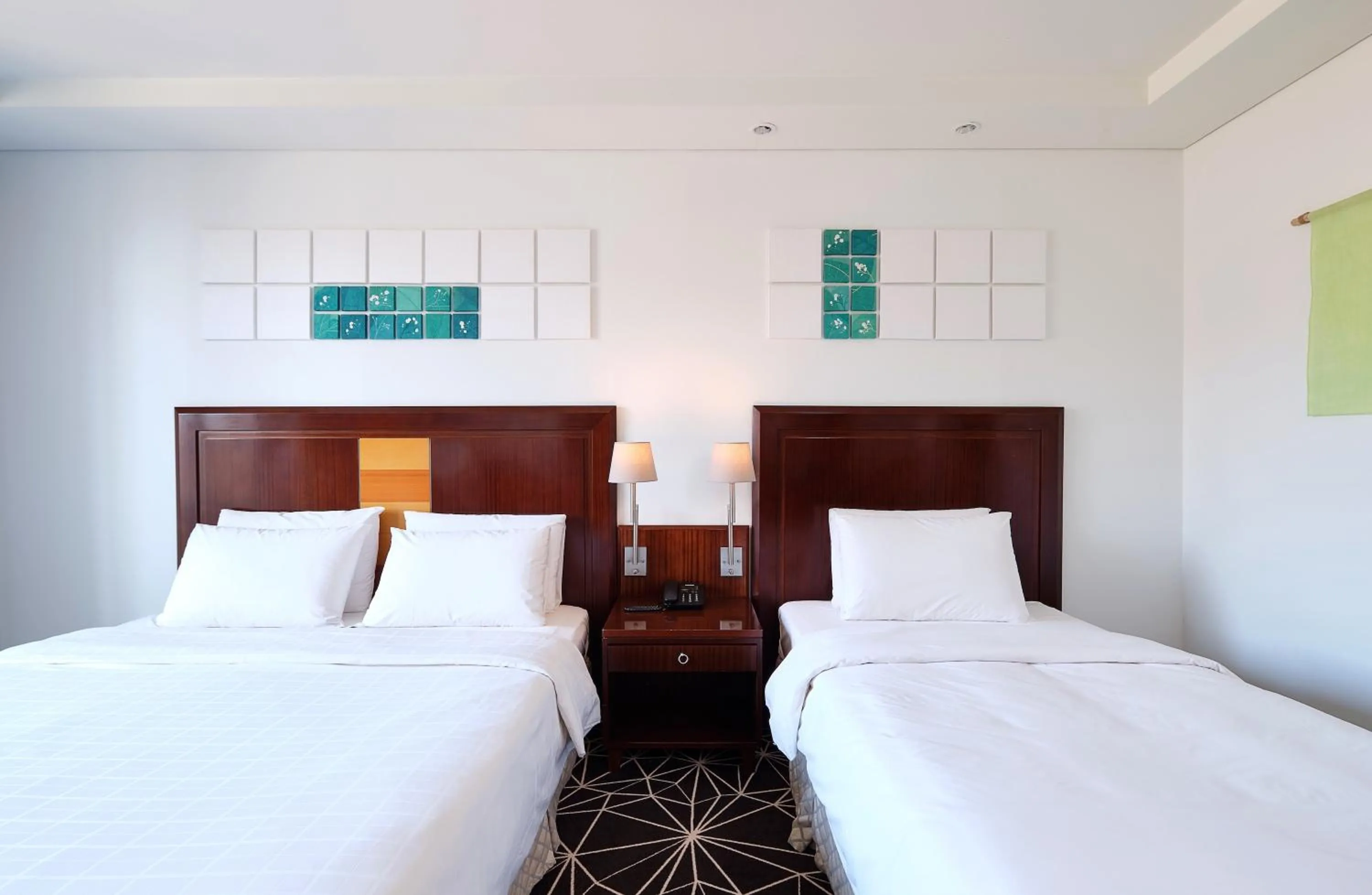 Bed in Pocheon Adonis Hotel