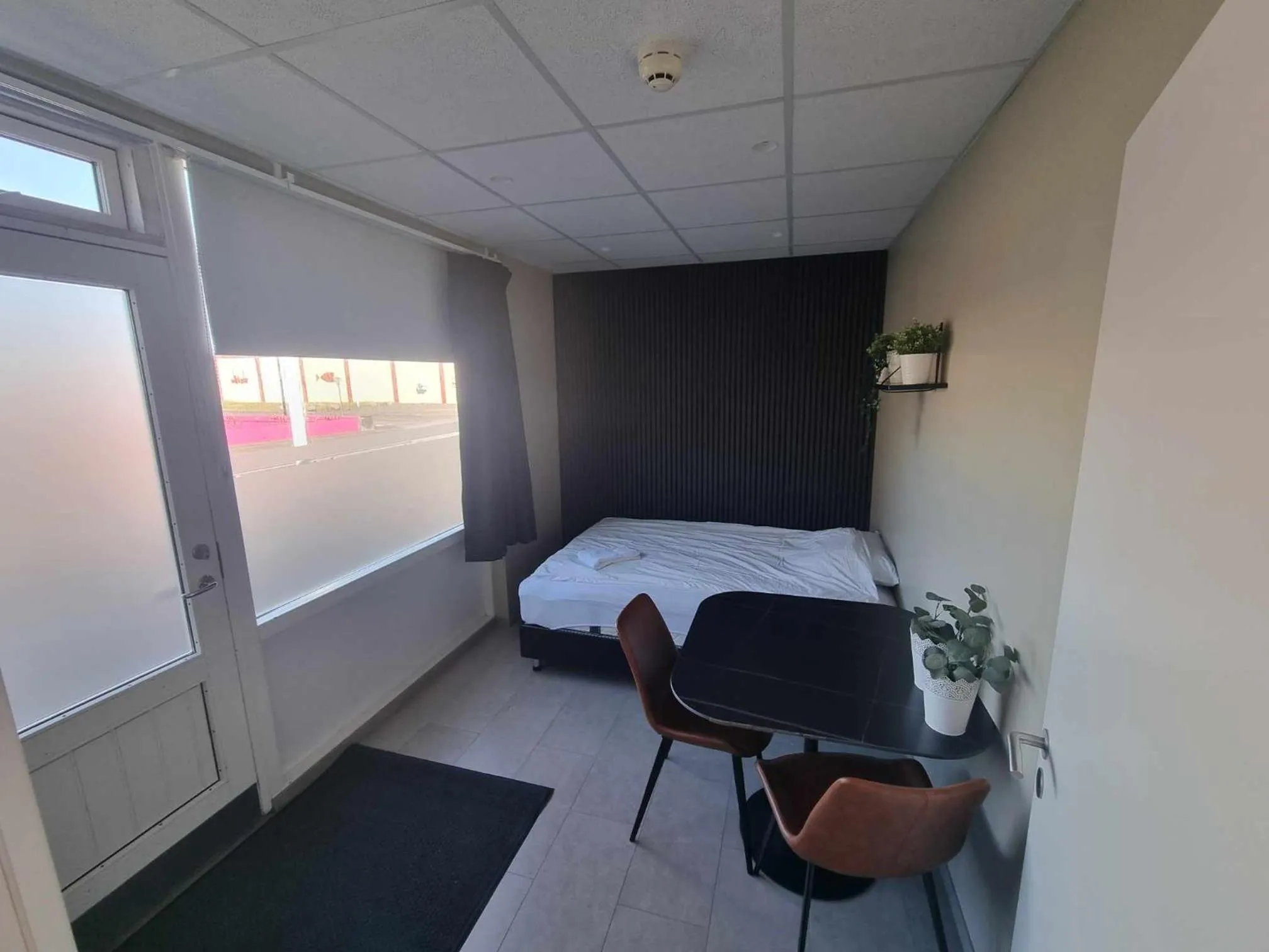 Bedroom, Bed in Við Hafið Guesthouse