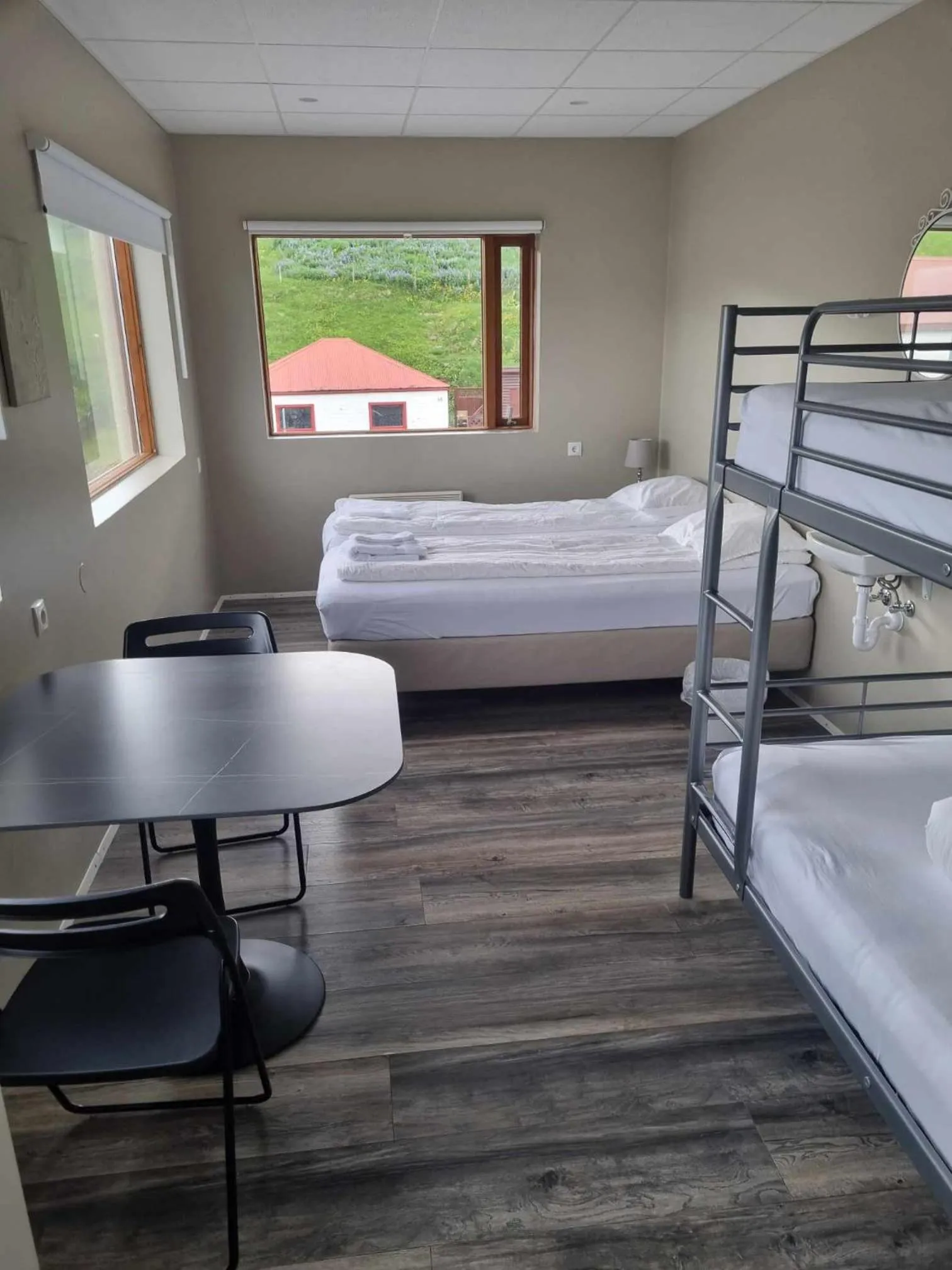 Photo of the whole room, Bed in Við Hafið Guesthouse