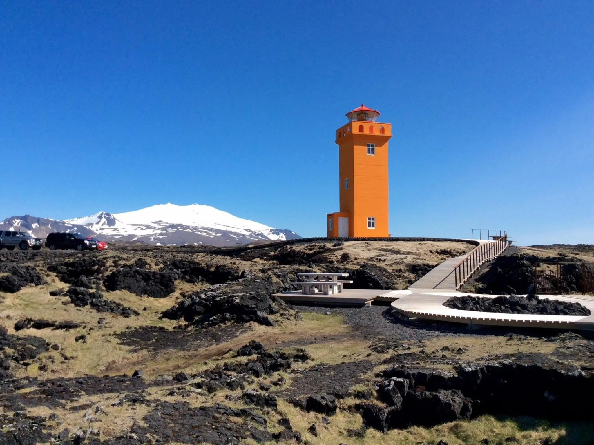 Nearby landmark in Við Hafið Guesthouse