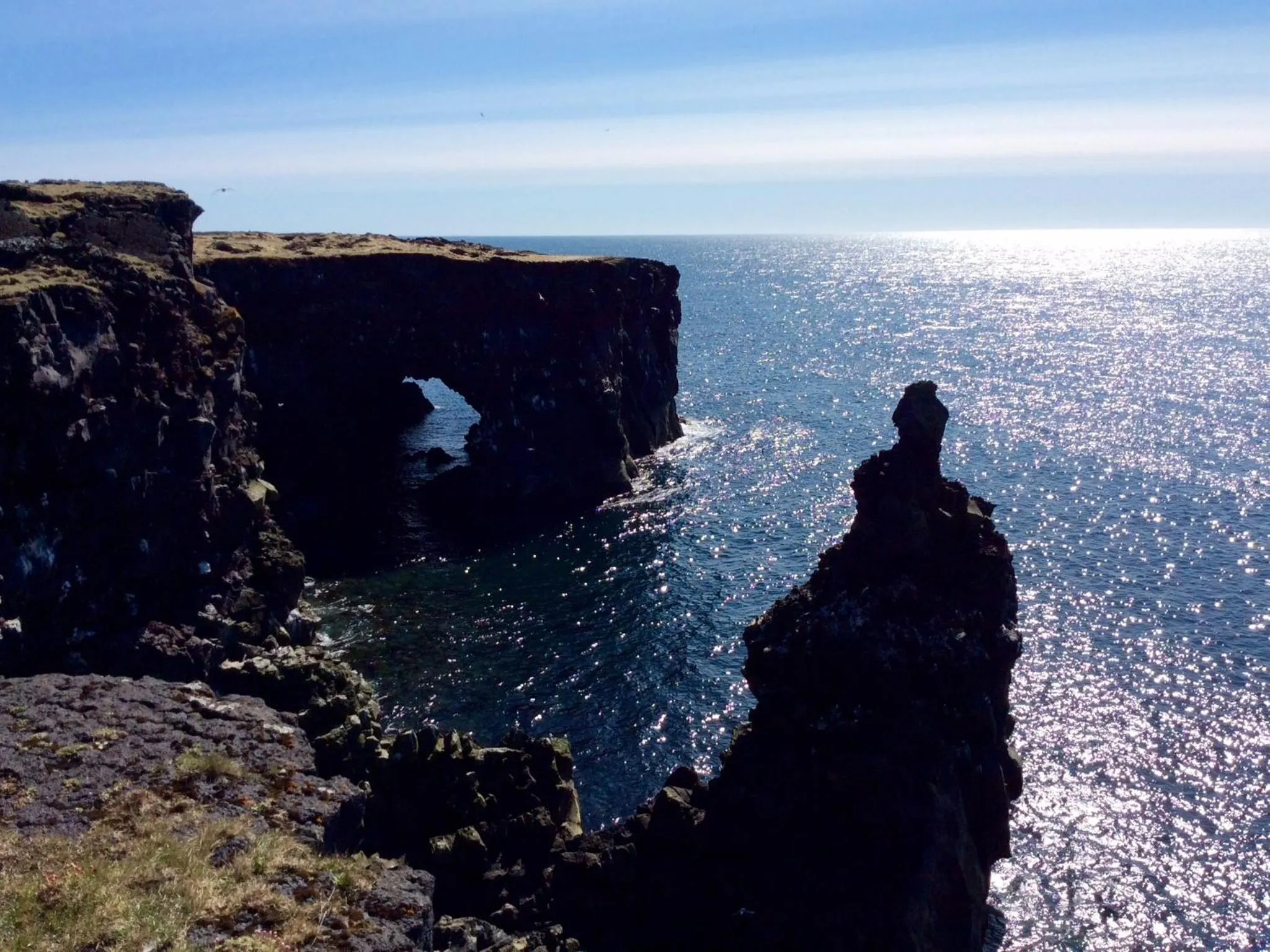 Day in Við Hafið Guesthouse